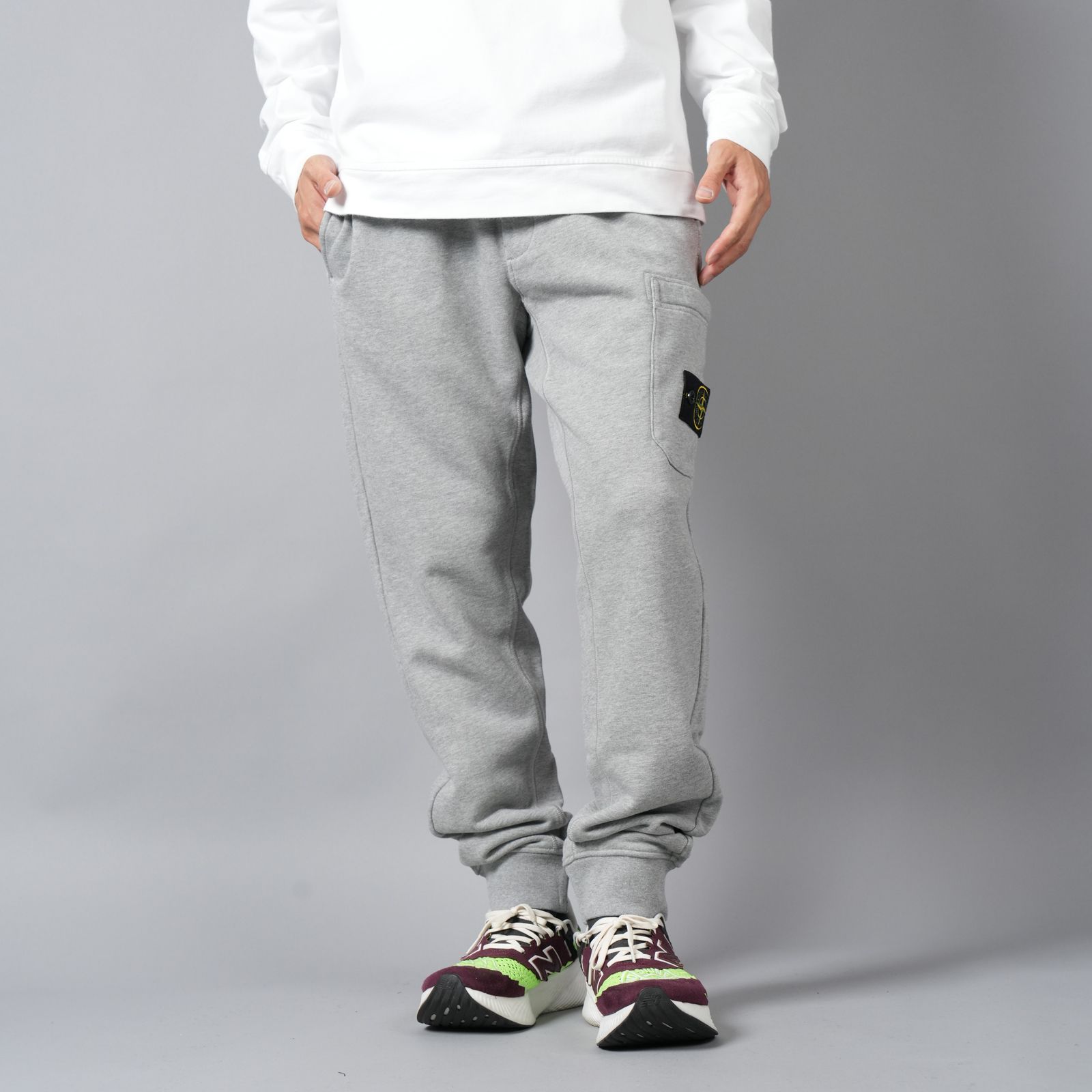 STONE ISLAND - 【ラスト1点】64551 / COTTON FLEECE, GARMENT DYED