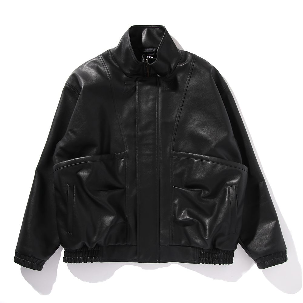 PUNK DRUNKERS - 反区PUレザーJKT | DOLL