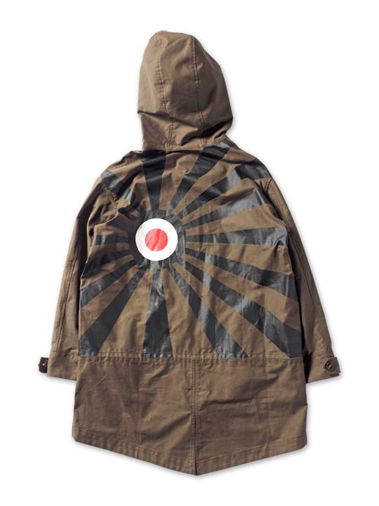 PUNK DRUNKERS - 日章モッズコート | DOLL