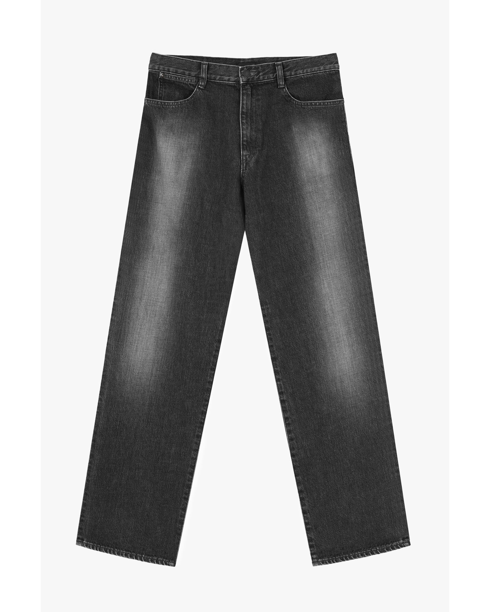 LAD MUSICIAN - 12oz Denim Straight Pants | fakejam
