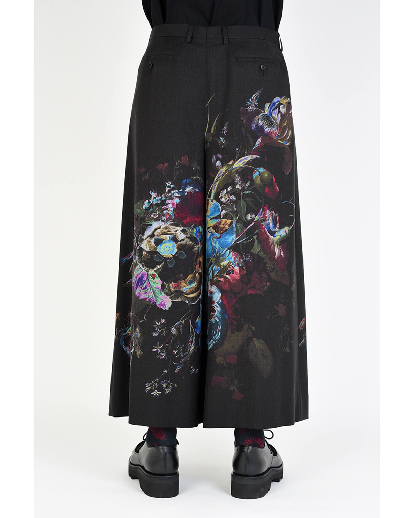 LAD MUSICIAN - 2Tuck Cropped Wide Slacks | fakejam