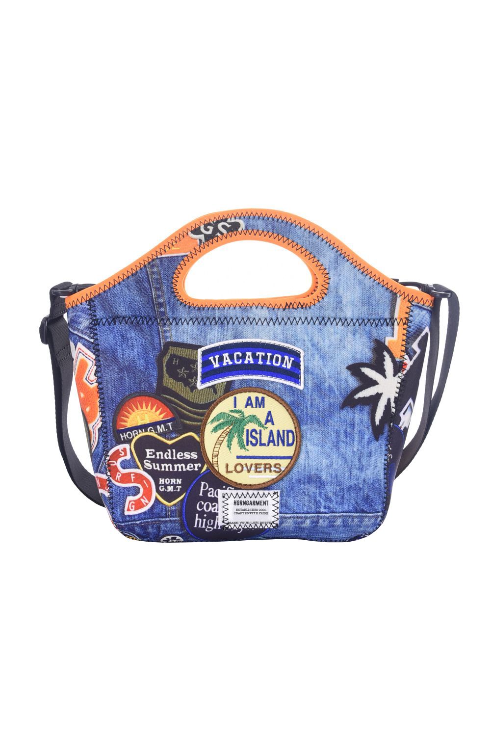 HORN GARMENT - Neoprene Bag / ワッペン ネオプレーン ミニバッグ