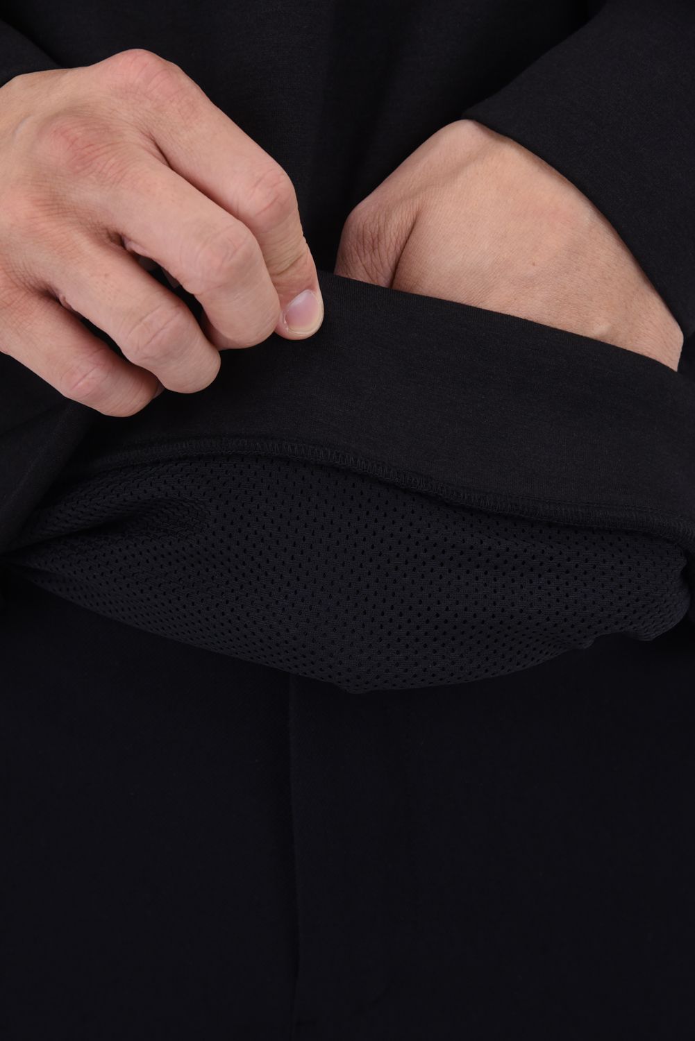 TFW49 - CARDBOARD MATERIAL HOODIE / ダンボールニット プルオーバー