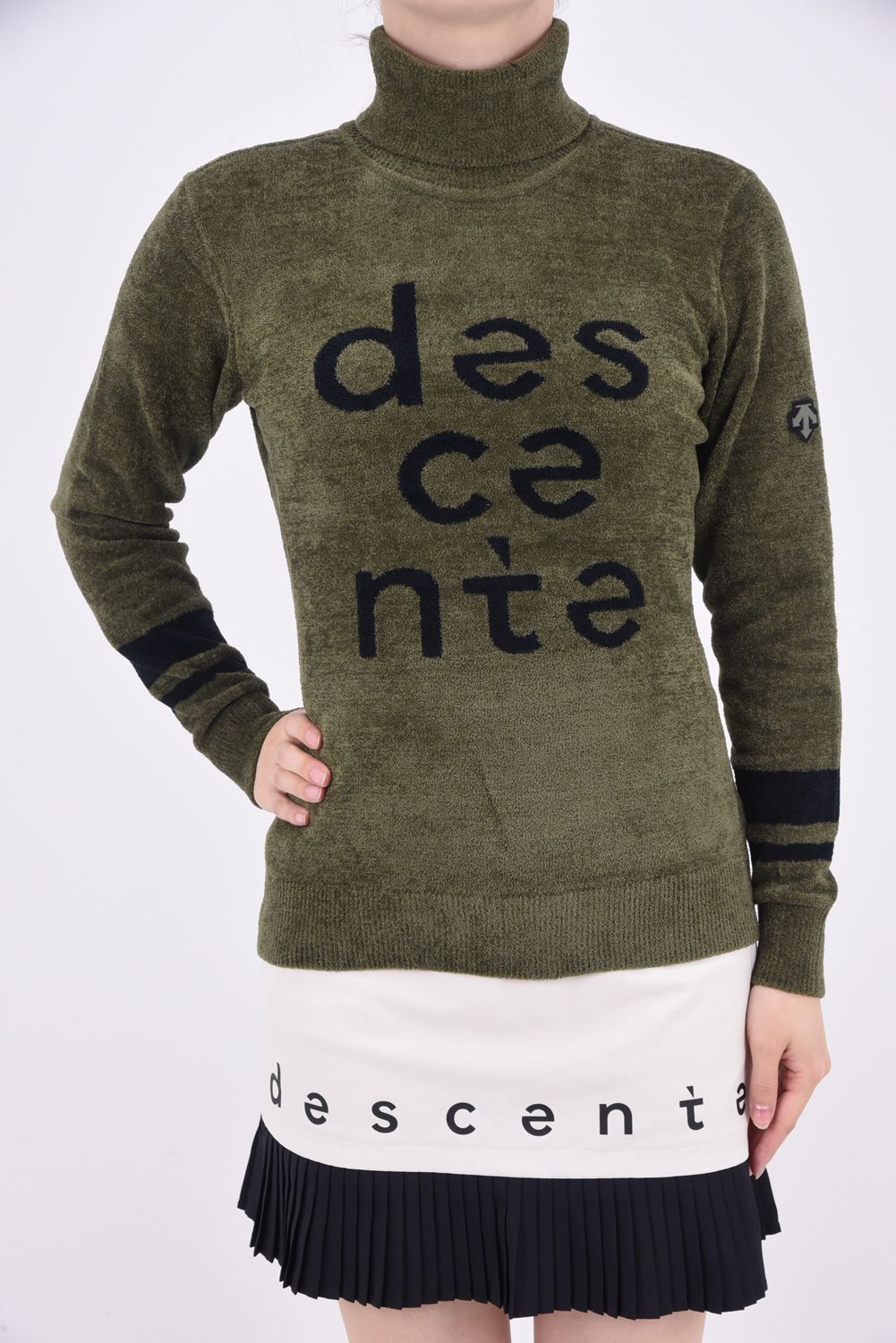 DESCENTE GOLF - 【レディース】 デサントロゴ タートルネック