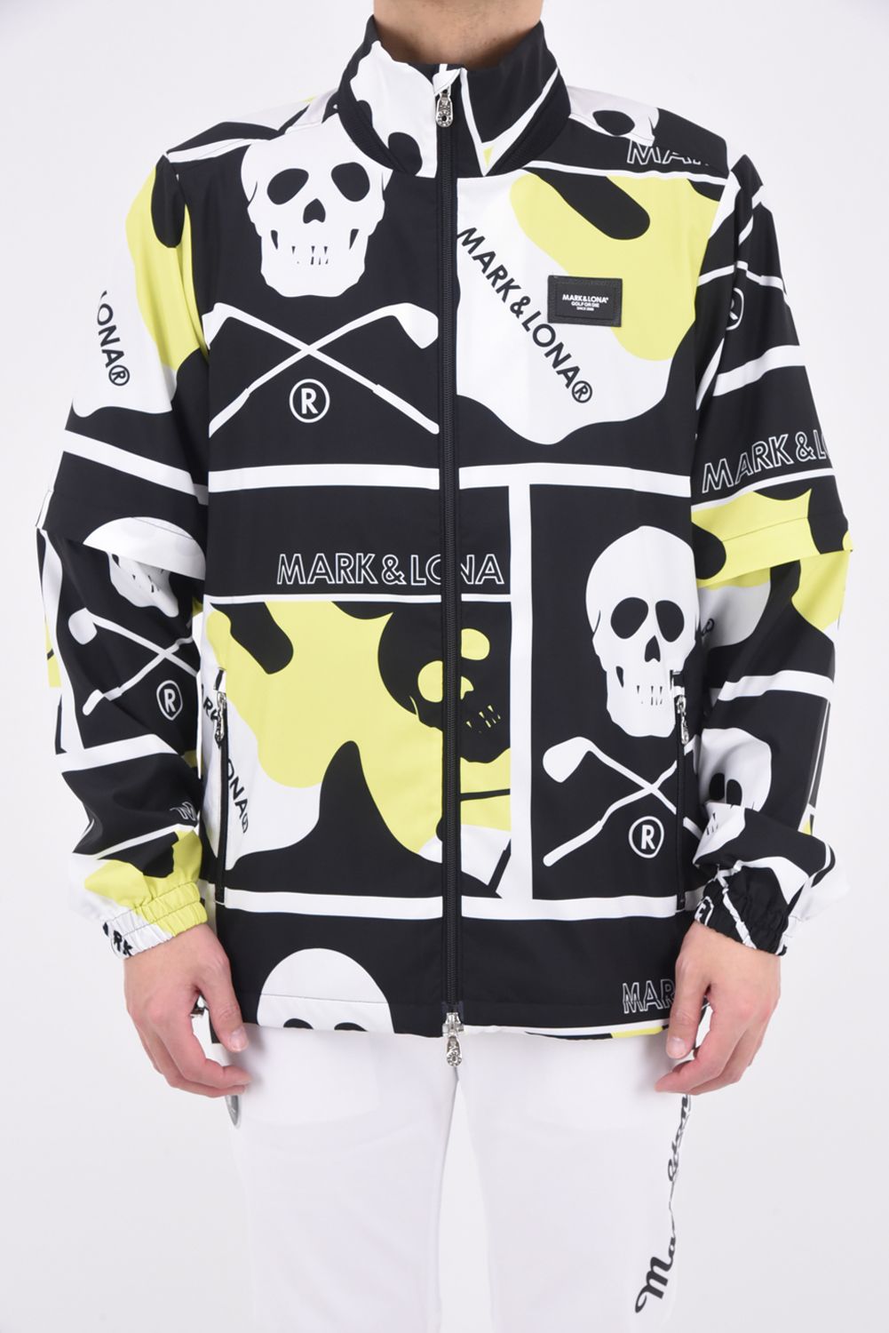MAR & LONA スカルデザイン ジャケット46 MARK & LONA スカルデザイン