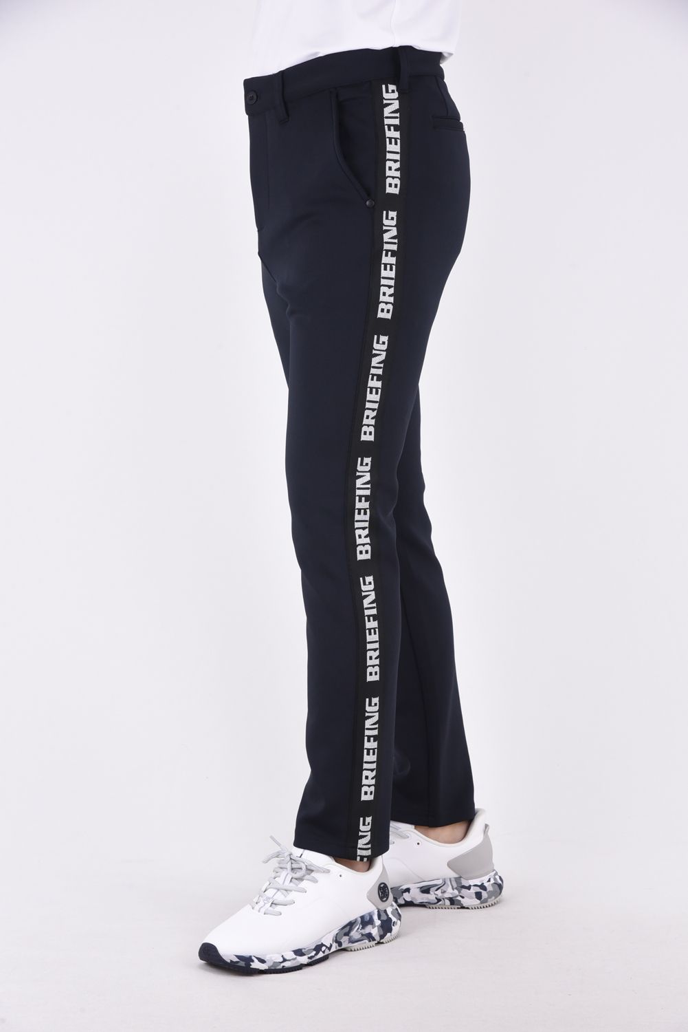 BRIEFING SIDE LOGO LINE SLIM PANTS 【公式通販】