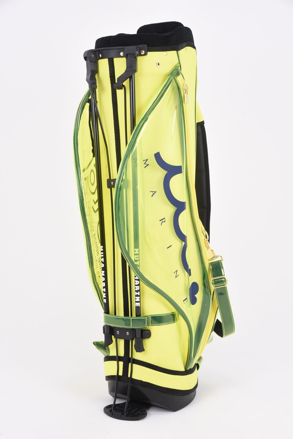 ムータマリン キャディバッグ ネオンイエロー ムータマリン キャディ