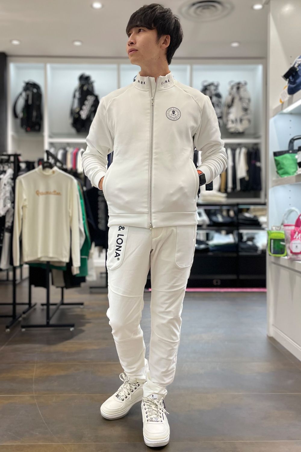 MARK LONA セットアップ MARK＆LONA】 最高の肌触りと最高のシルエット