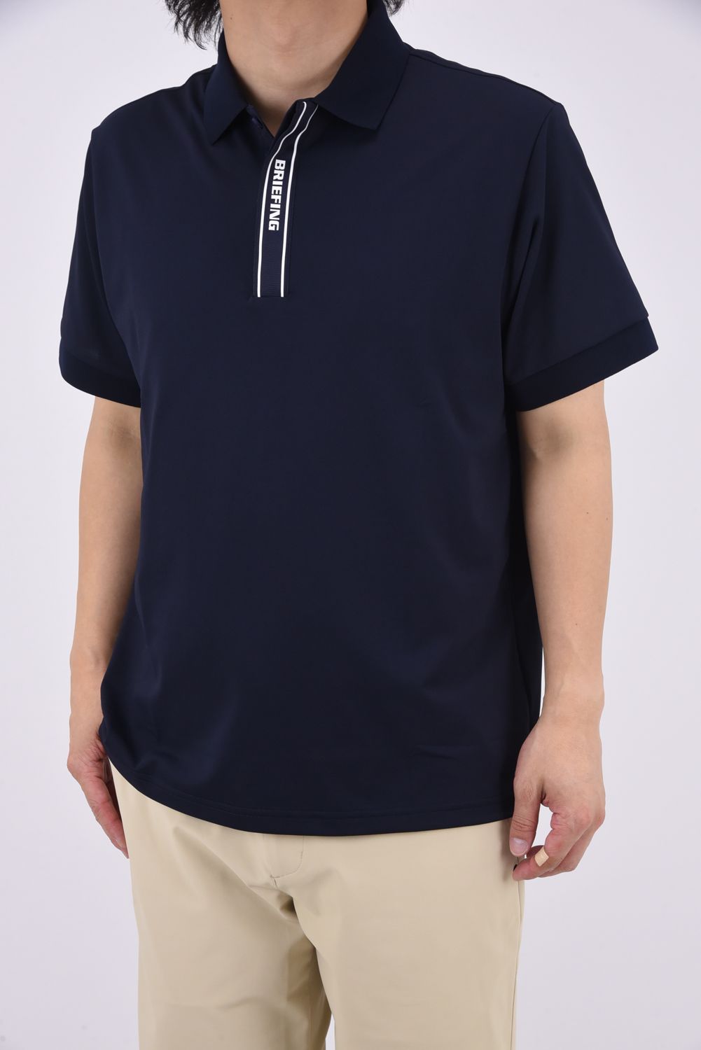 BRIEFING BRIEFING ブラック ポロシャツ XS ポロシャツ 黒 XS BRIEFING