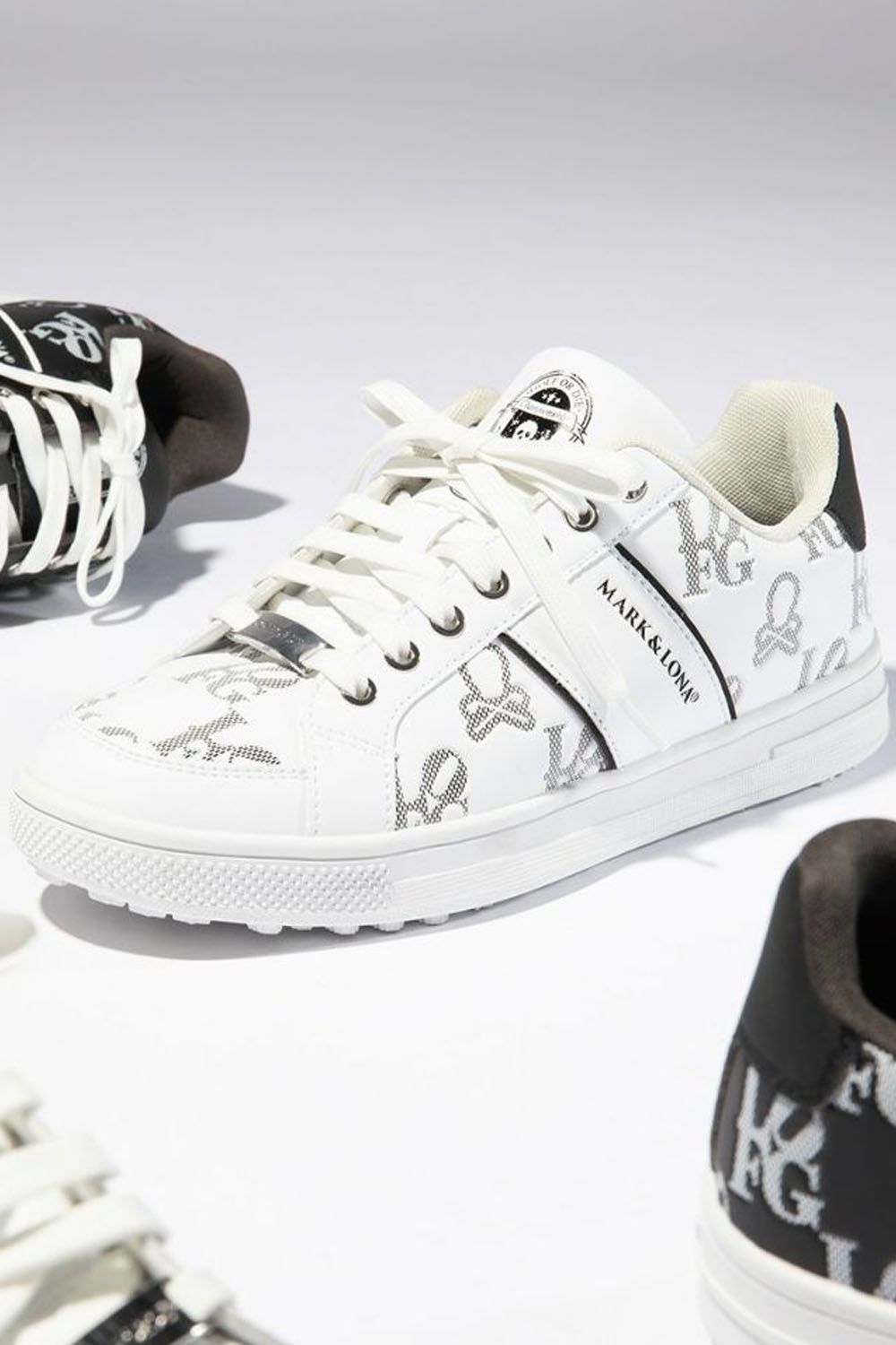MARK & LONA スニーカー ホワイト/グラデーション MARK & LONA
