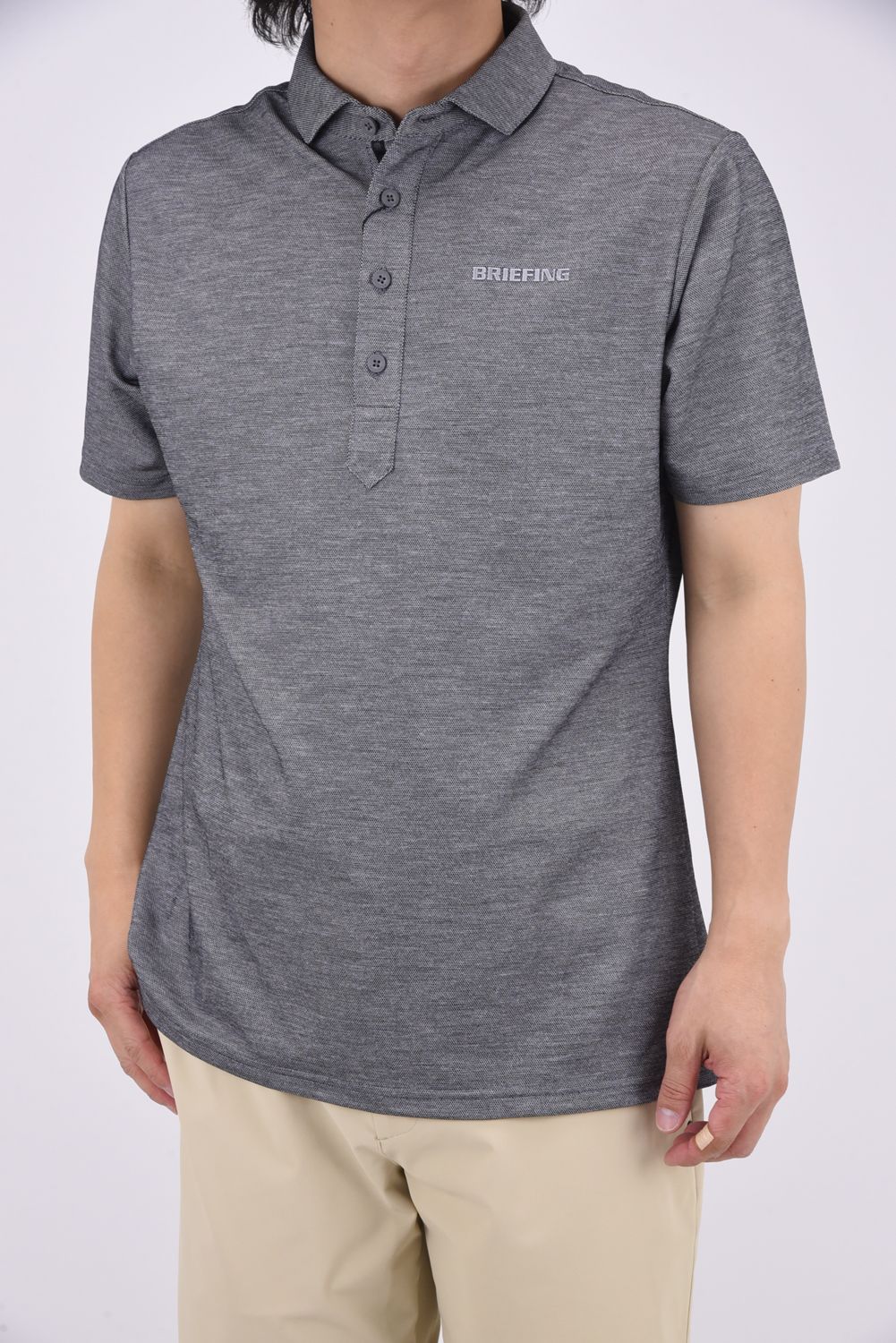 BRIEFING グレー ポロシャツ 【公式通販】