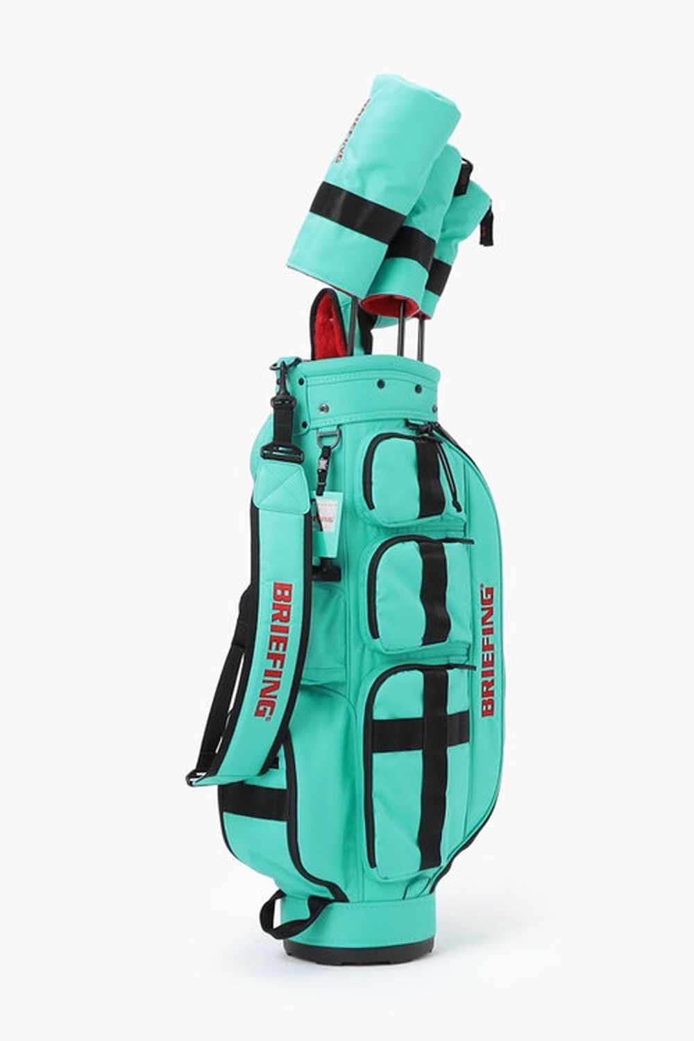 あ*様 BRIEFINGホリデーコレクション キャディバッグ ヘッドカバー