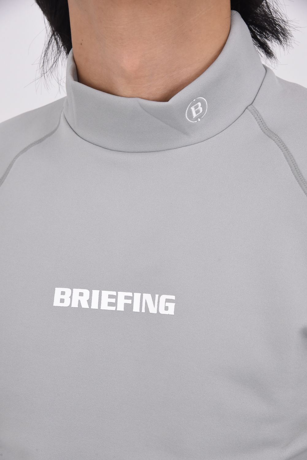 BRIEFING モックネック ウォーム シャツ 定番】BRIEFING
