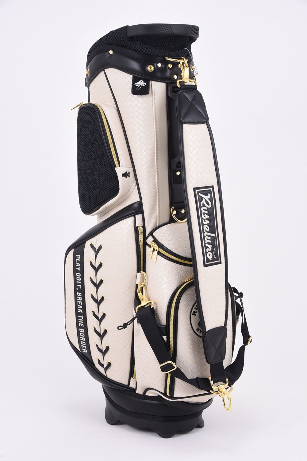 連休期間限定出品【美品】ラッセルノ ゴルフバッグ｜ラウンド2回使用