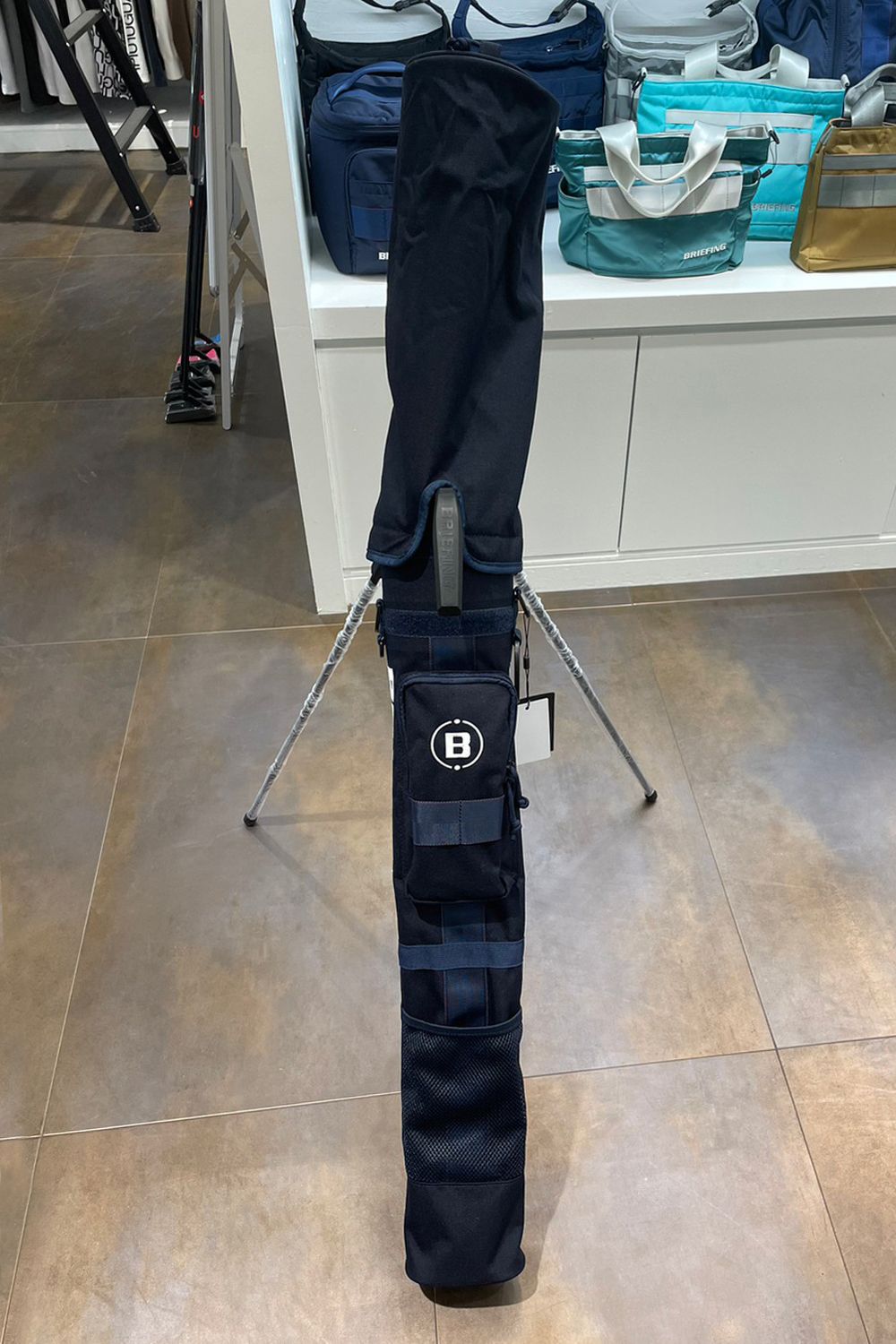 BRIEFING セルフスタンドバッグ ネイビー 【公式通販】