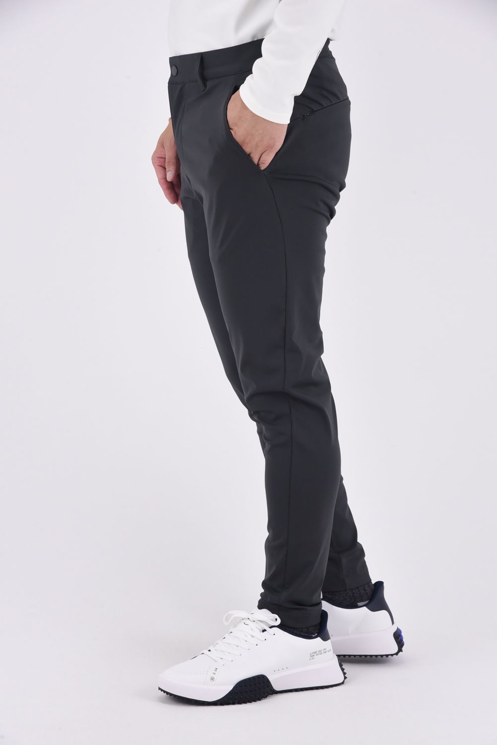 TFW49 - ANKLE SLIM PANTS / アンクル スリム パンツ (チャコール