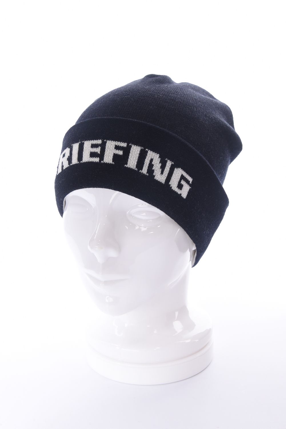 BRIEFING - MEN'S WR WOOL LOGO BEANIE / ブランドロゴジャカード