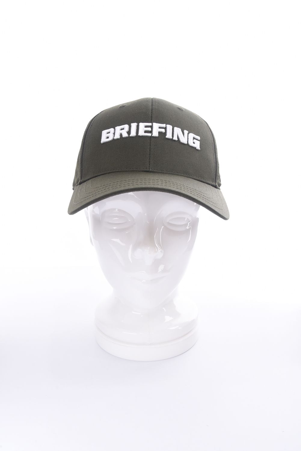 BRIEFING - MENS BASIC CAP / ロゴ刺繍 ベーシック ベースボール