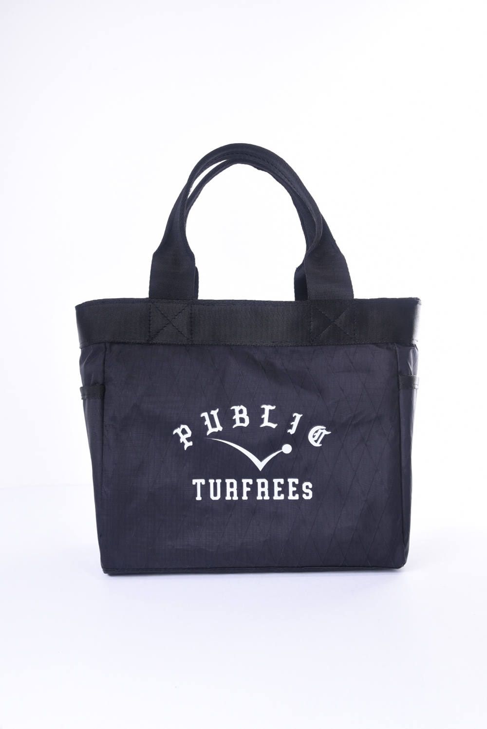 RUSSELUNO - PATERNS CART BAG / ロゴプリント カートバッグ ブラック