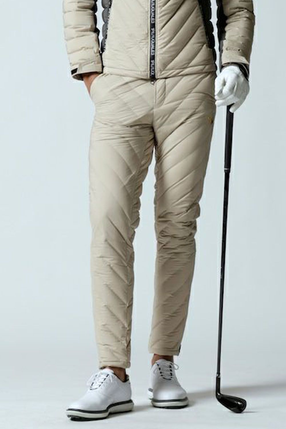 1PIU1UGUALE3 GOLF - 113 GOLF DOWN PANTS / ヴィクトリア ダウン