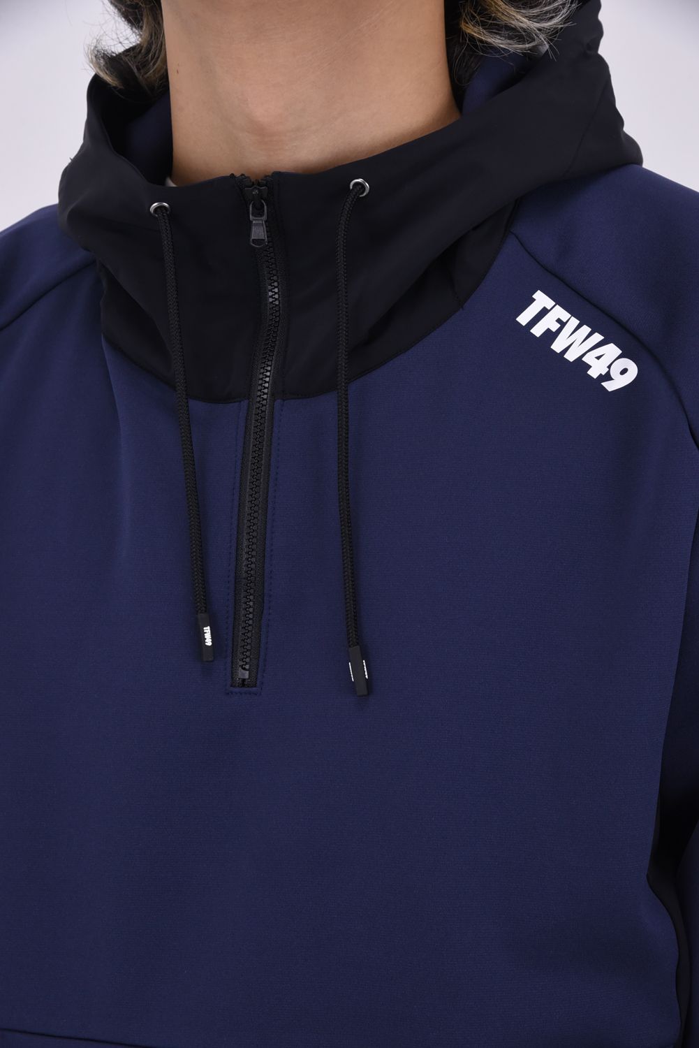 TFW49 ゴルフ ハーフジップ半袖パーカー TFW49 ゴルフ ハーフジップ