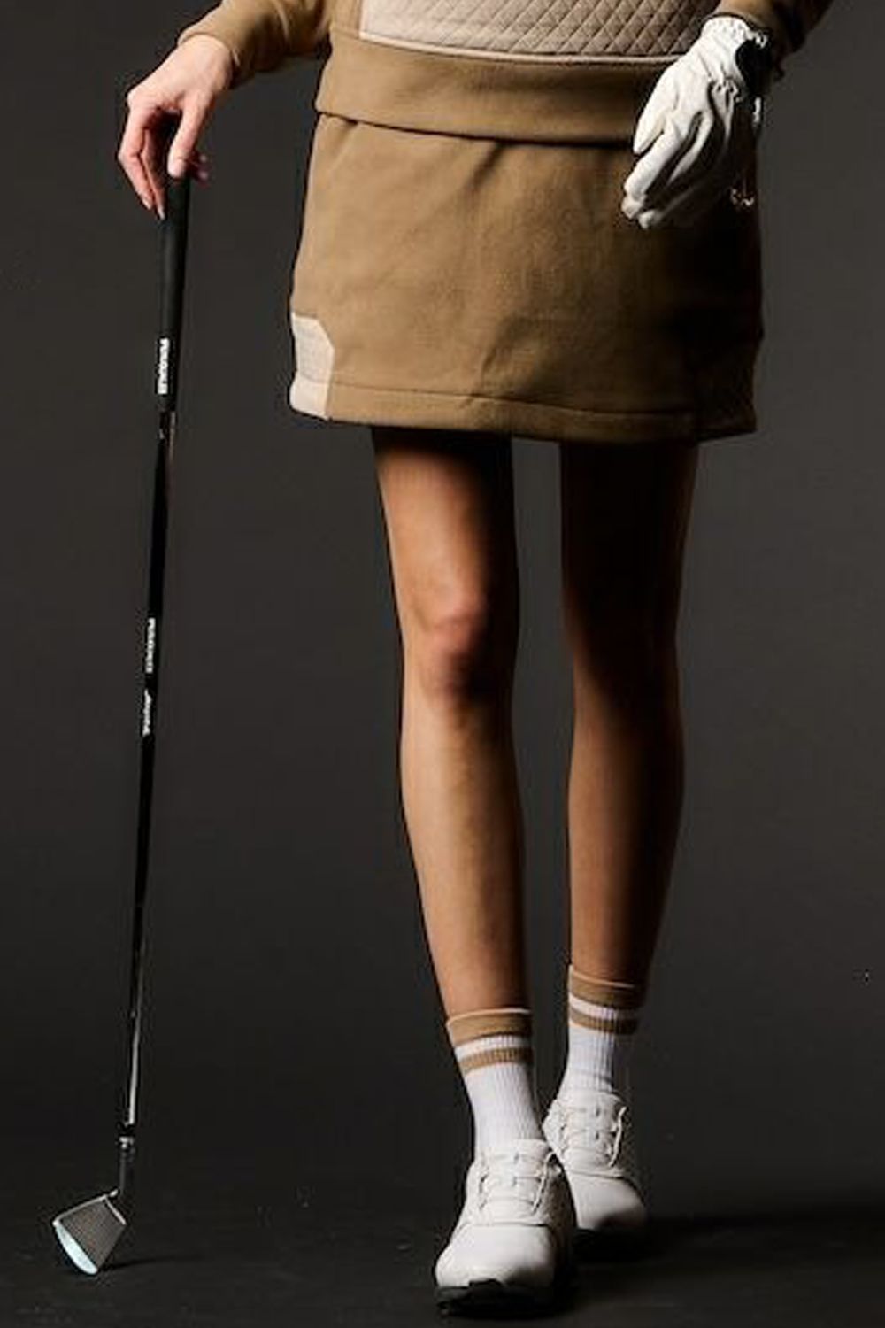 1PIU1UGUALE3 ゴルフ レディーススカート ホワイト 1PIU1UGUALE3