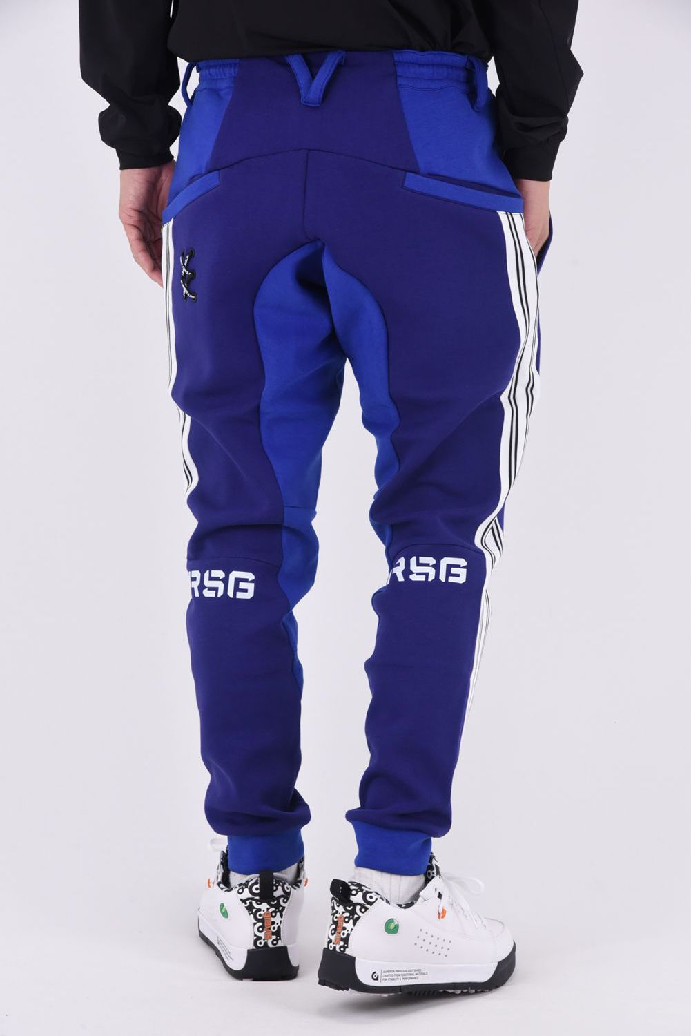 RUSSELUNO - JERSEY PANTS / ロングパンツ (ブラック) | GOSSIP GOLF