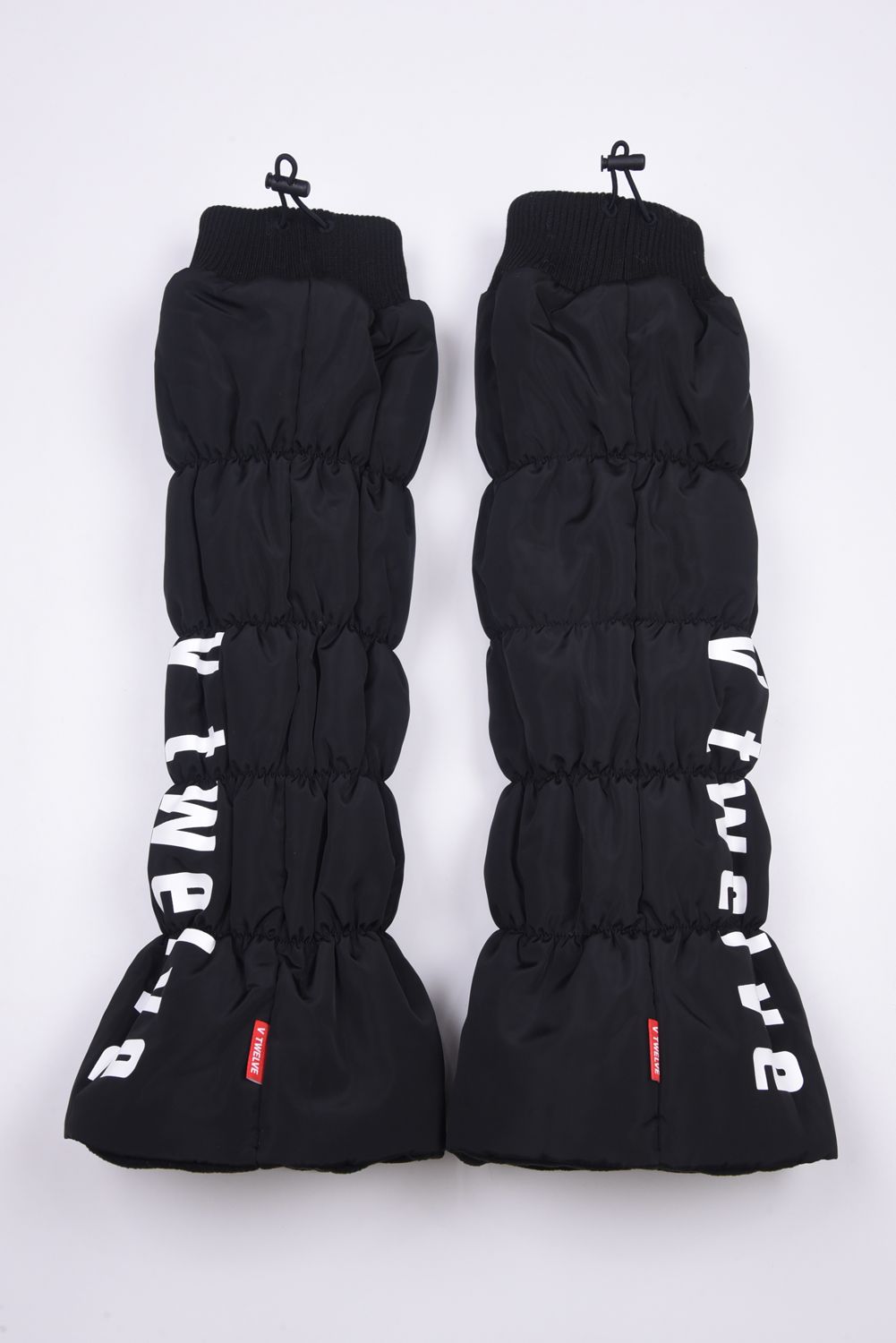 V12 - 【レディース】 VL LEG WARMER / ブランドロゴ 中綿入りレッグ