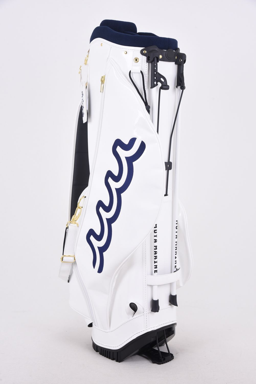 ムータmutaキャディバッグ 白 ホワイト スタンド 【公式通販】