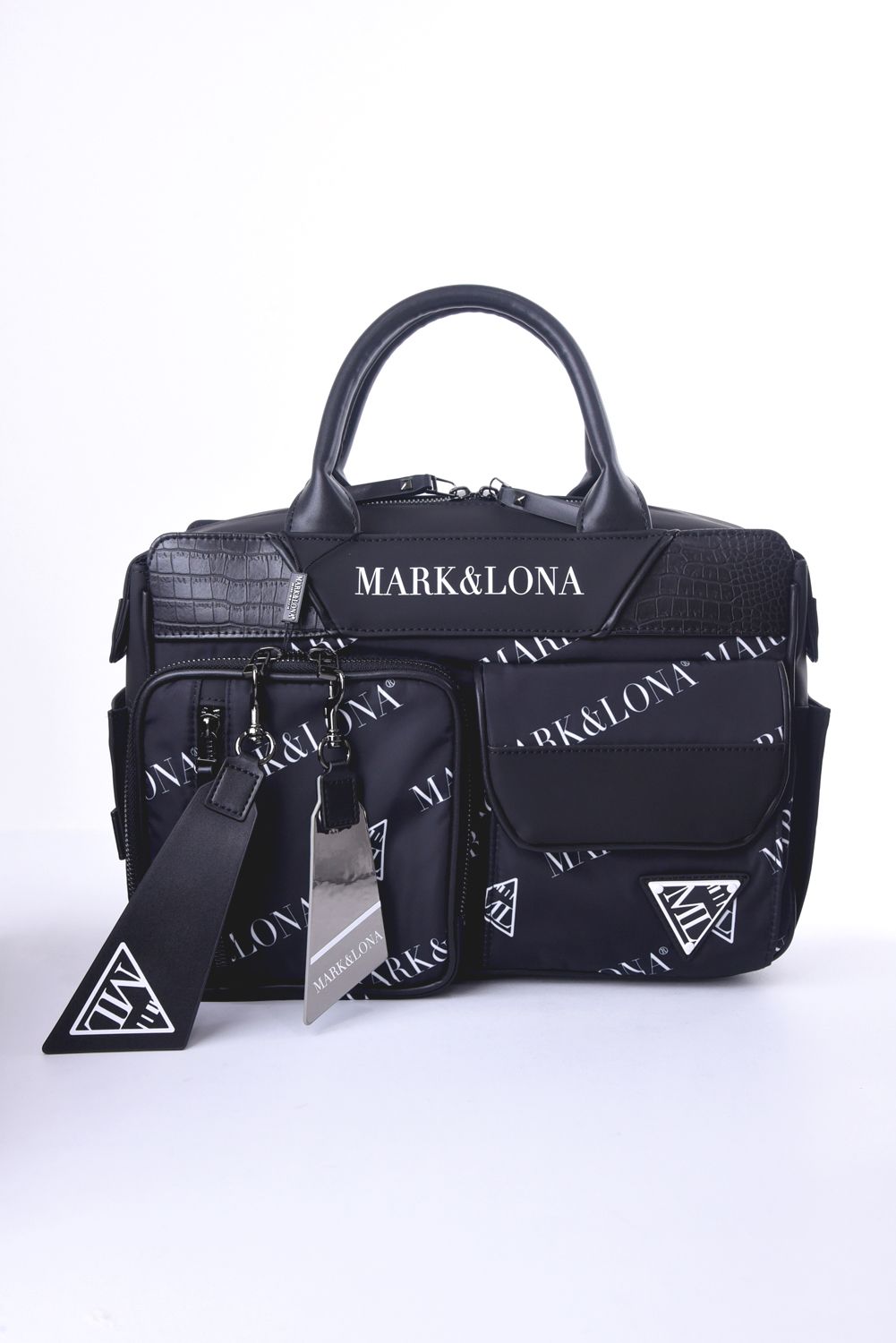 マークアンドロナ 2way カートバッグ ハワイ 限定 希少 黒 ネオプレン