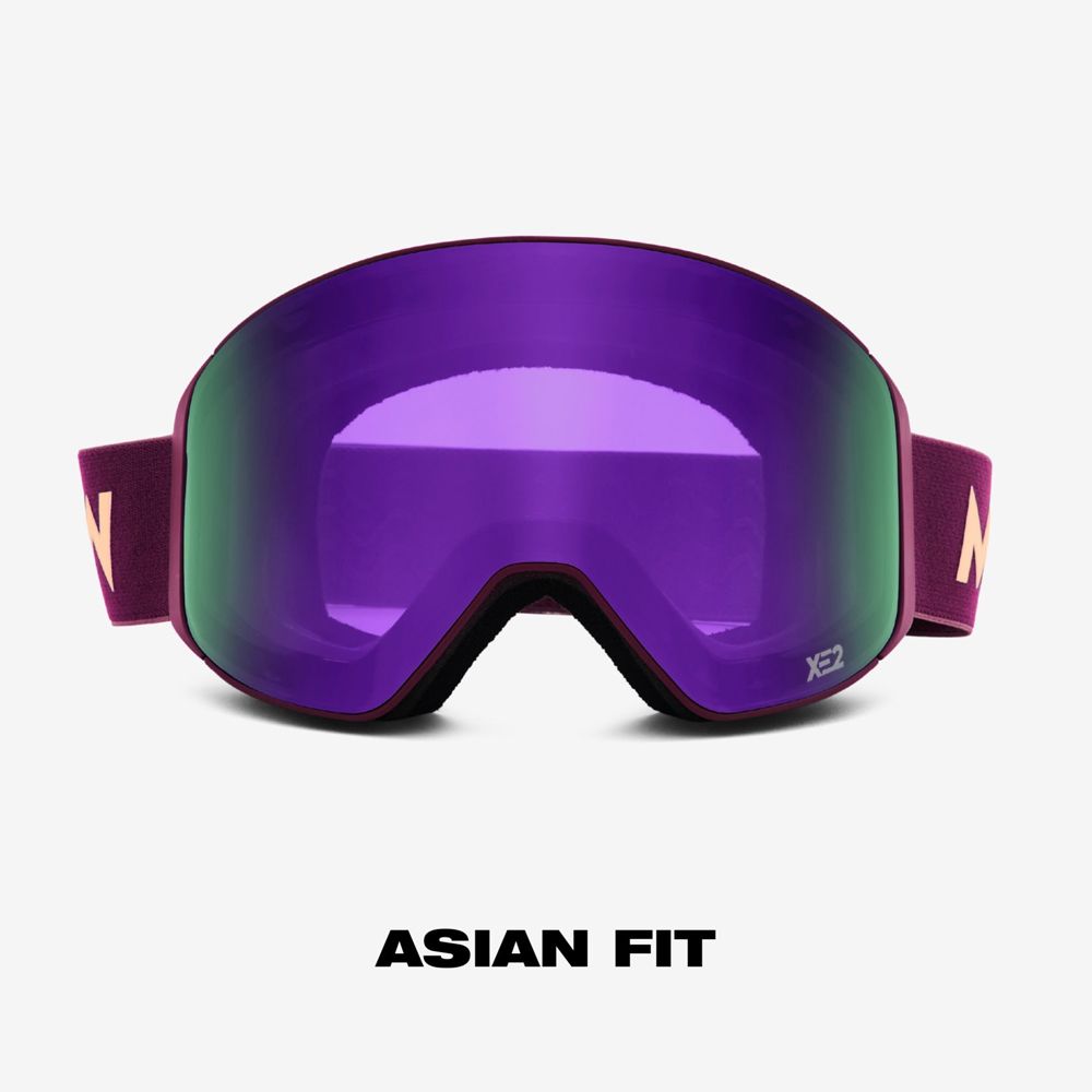 MESSYWEEKEND - CLEAR XE2 - ASIAN FIT / Magenta Purple | Kindustry