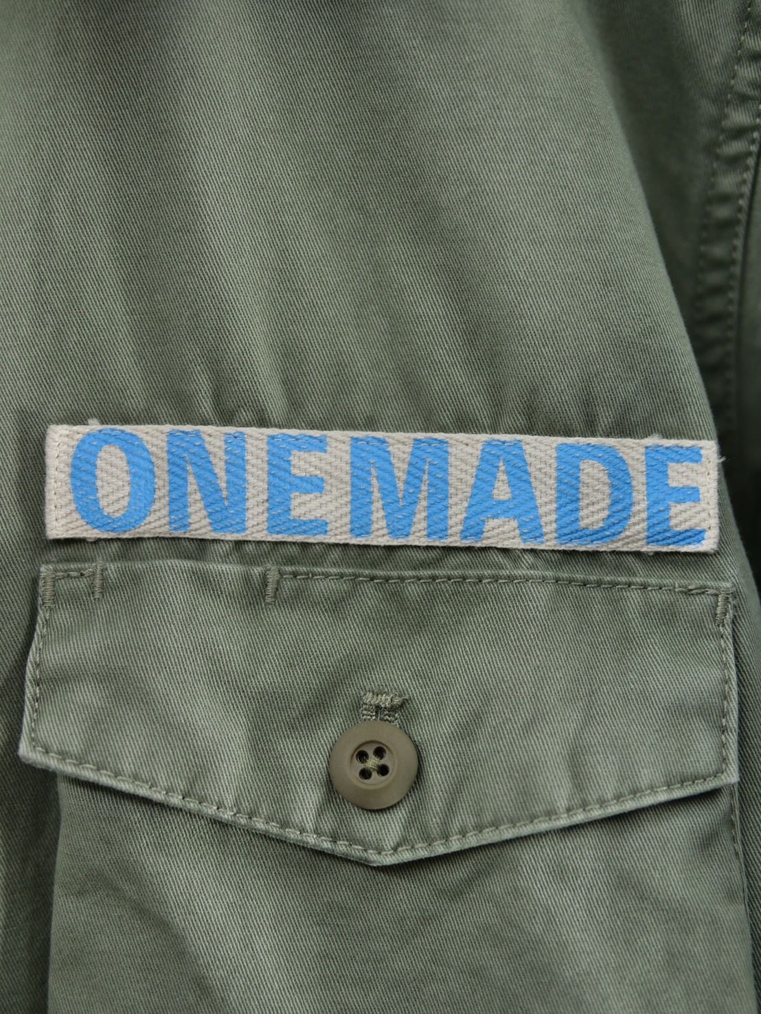 ONE MADE - 【 ミリタリーシャツ】 カーキ / UNISEX