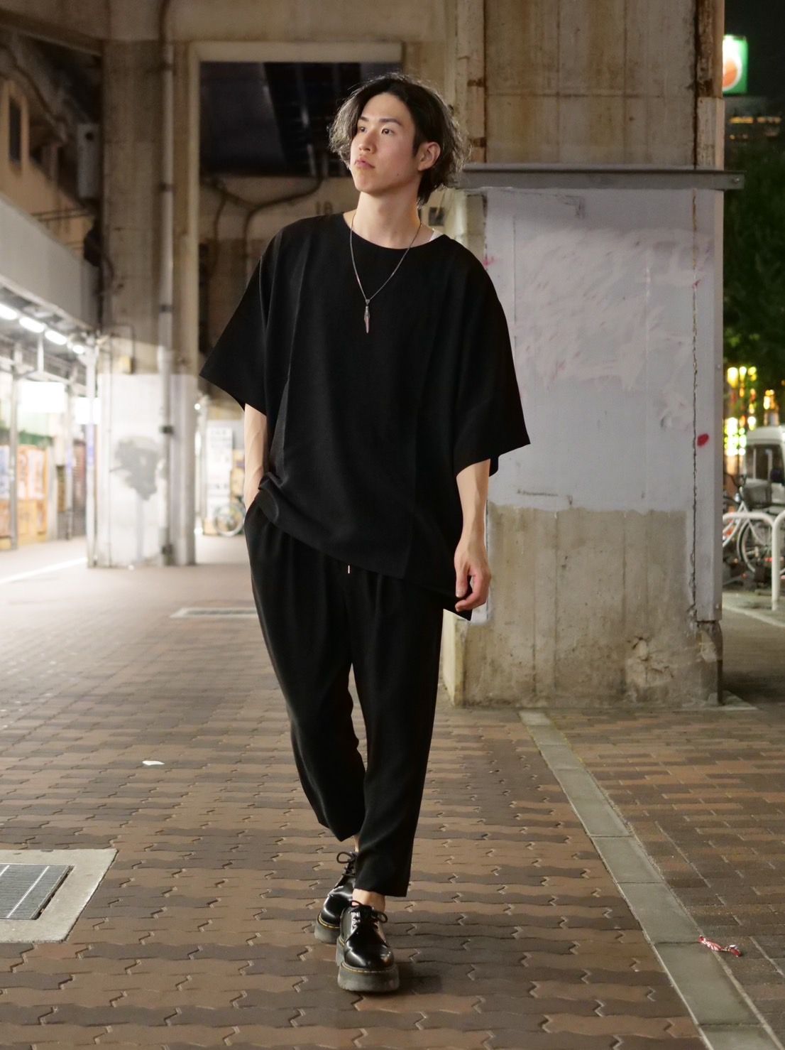 大人は「楽さ」と「かっこよさ」の両立。オールブラックコーデ！ | 158