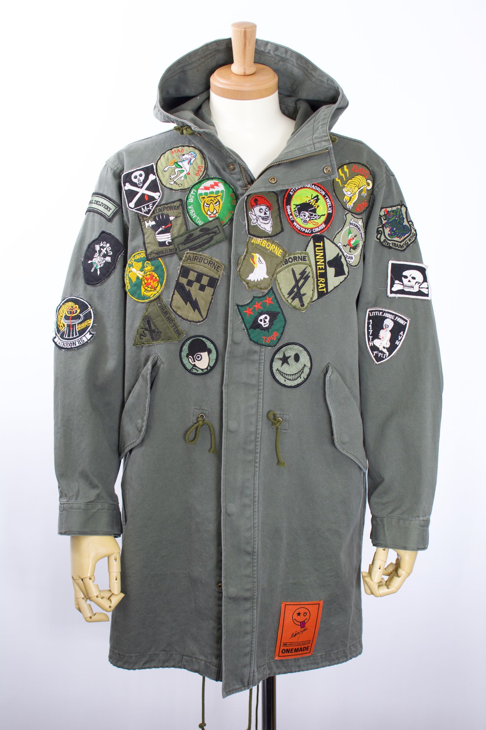 ONE MADE - ONE-647 MODS COAT / モッズコート / ベトナムワッペン