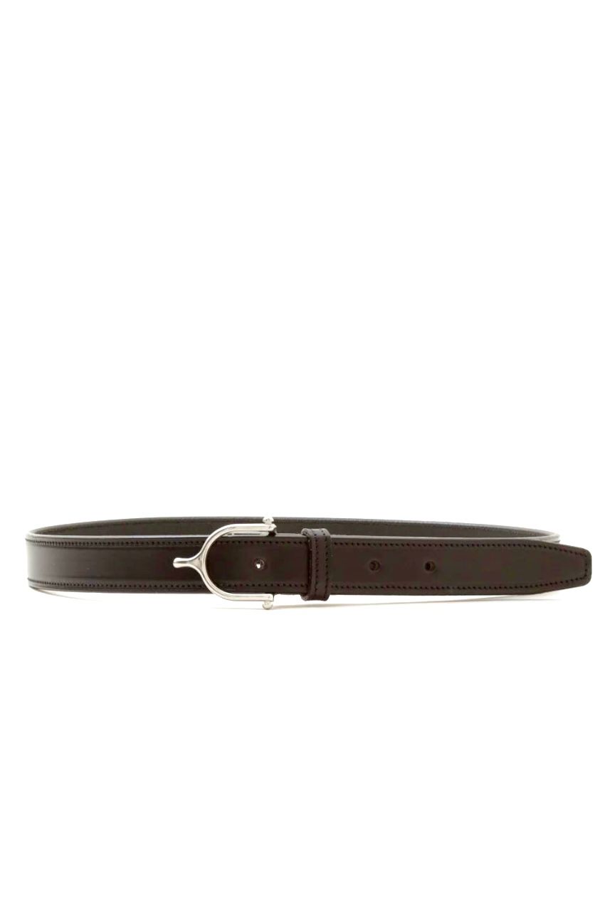 TORY LEATHER - 1 SPUR BUCKLES BELT 2717 / ワンシュプールバックル
