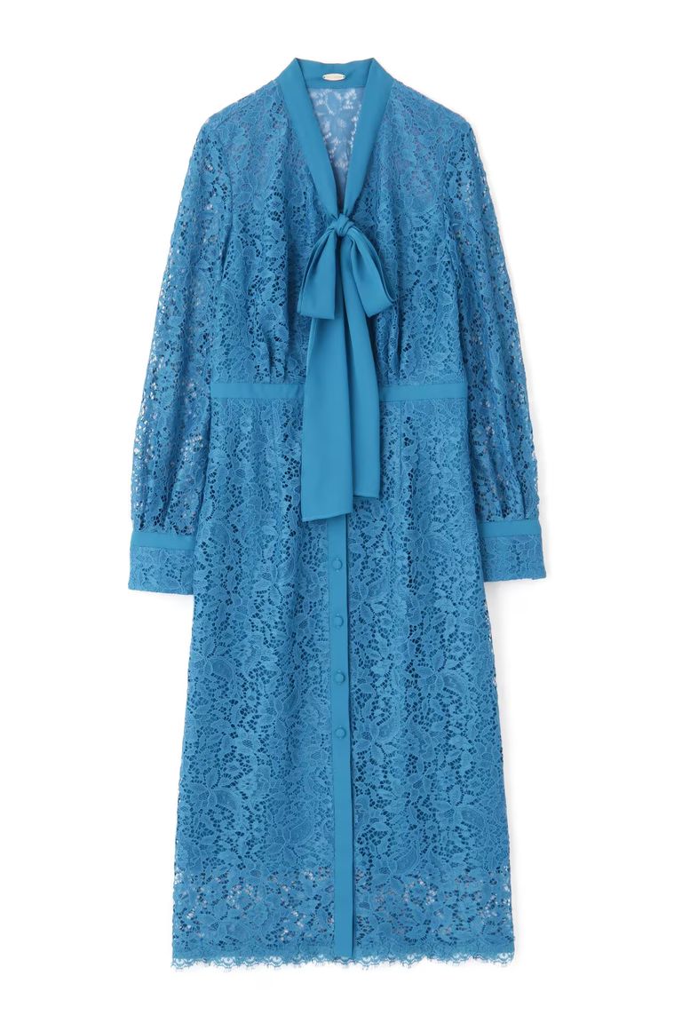 PINKY&DIANNE - [URBAN PRECIOUS] レースワンピース (ブルー