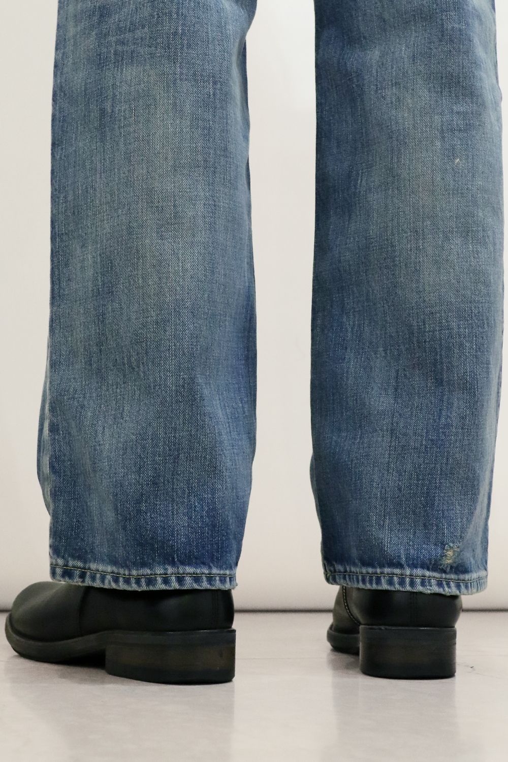 marka - ORGANIC COTTON 12oz DENIM SHOE CUT JEANS / オーガニック