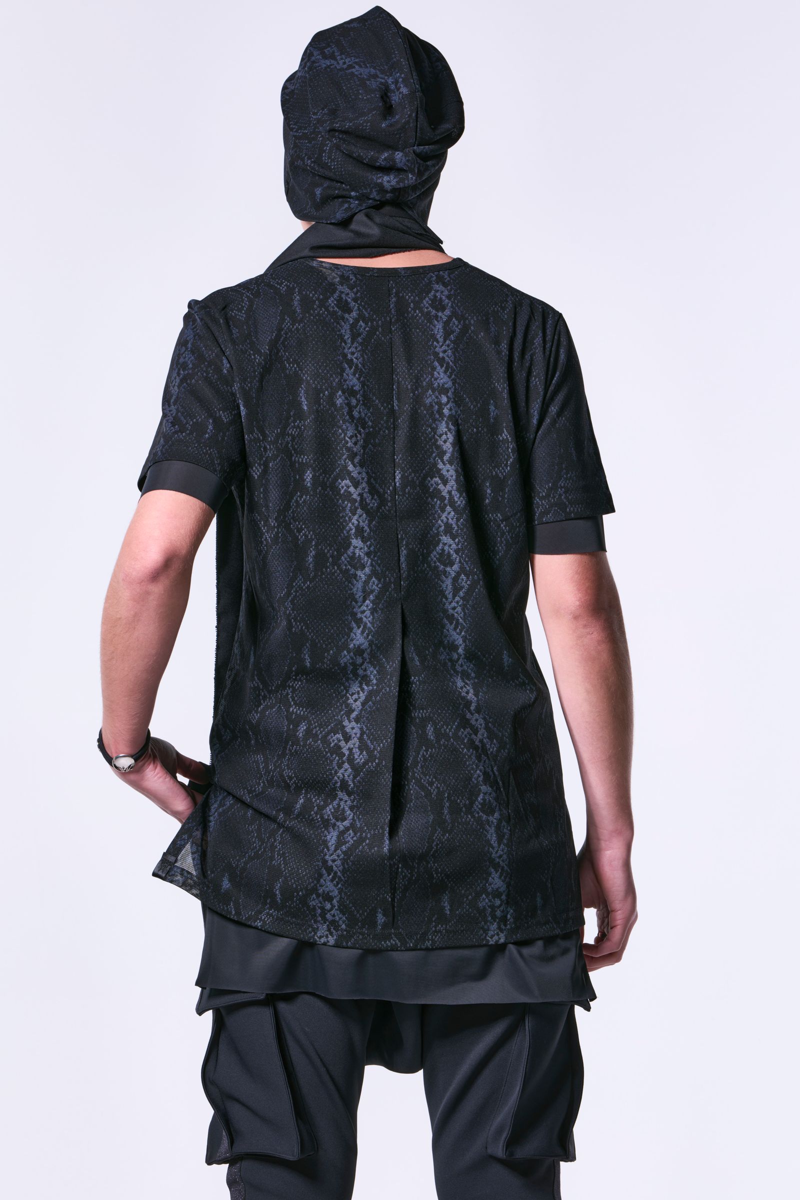 kiryuyrik - 72Saxony Hip Hung Muffler / サキソニーウール ヒップ