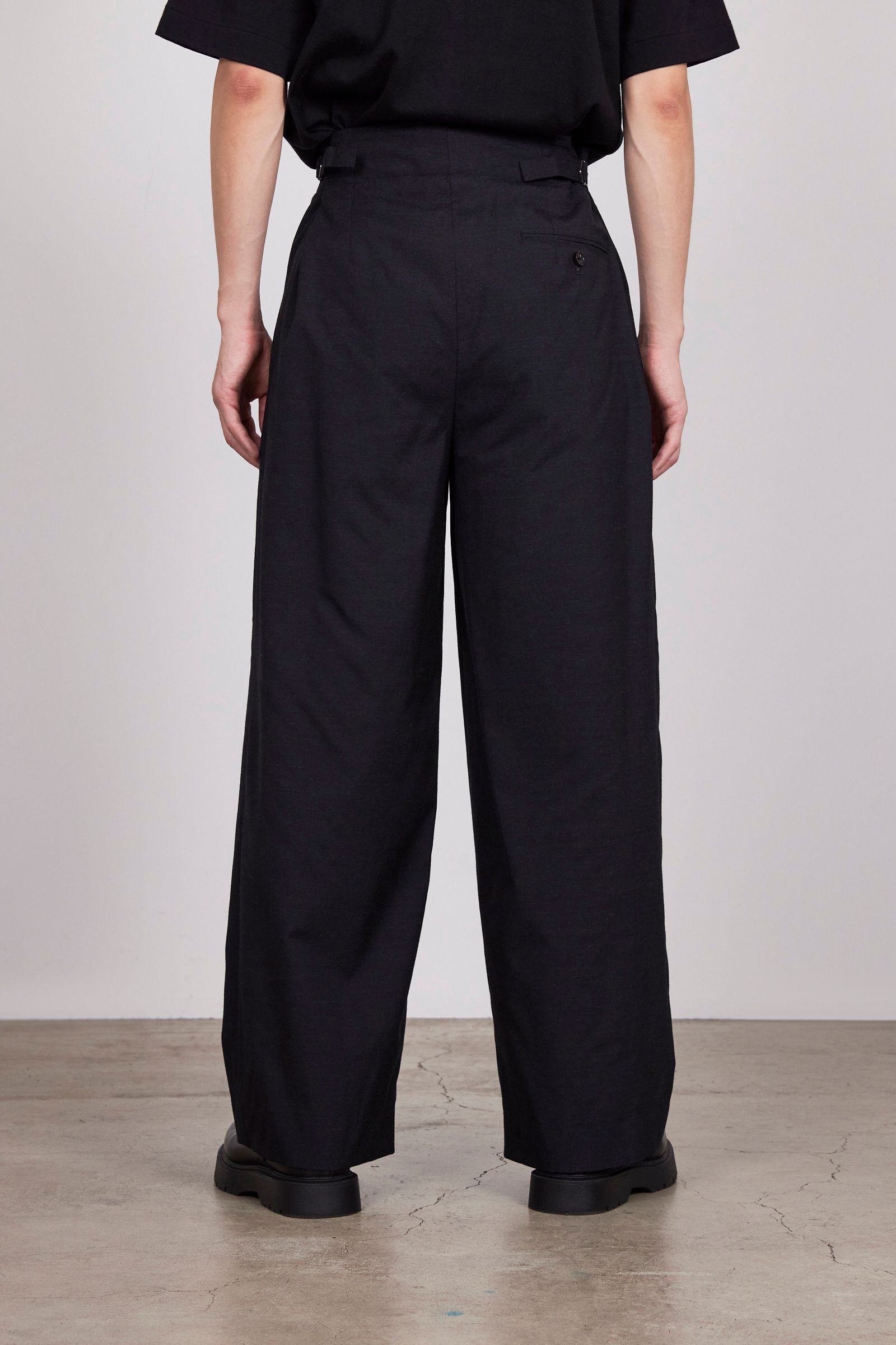 marka - 2/72 WASHER WOOL TROPICAL DANISH ARMY TROUSERS