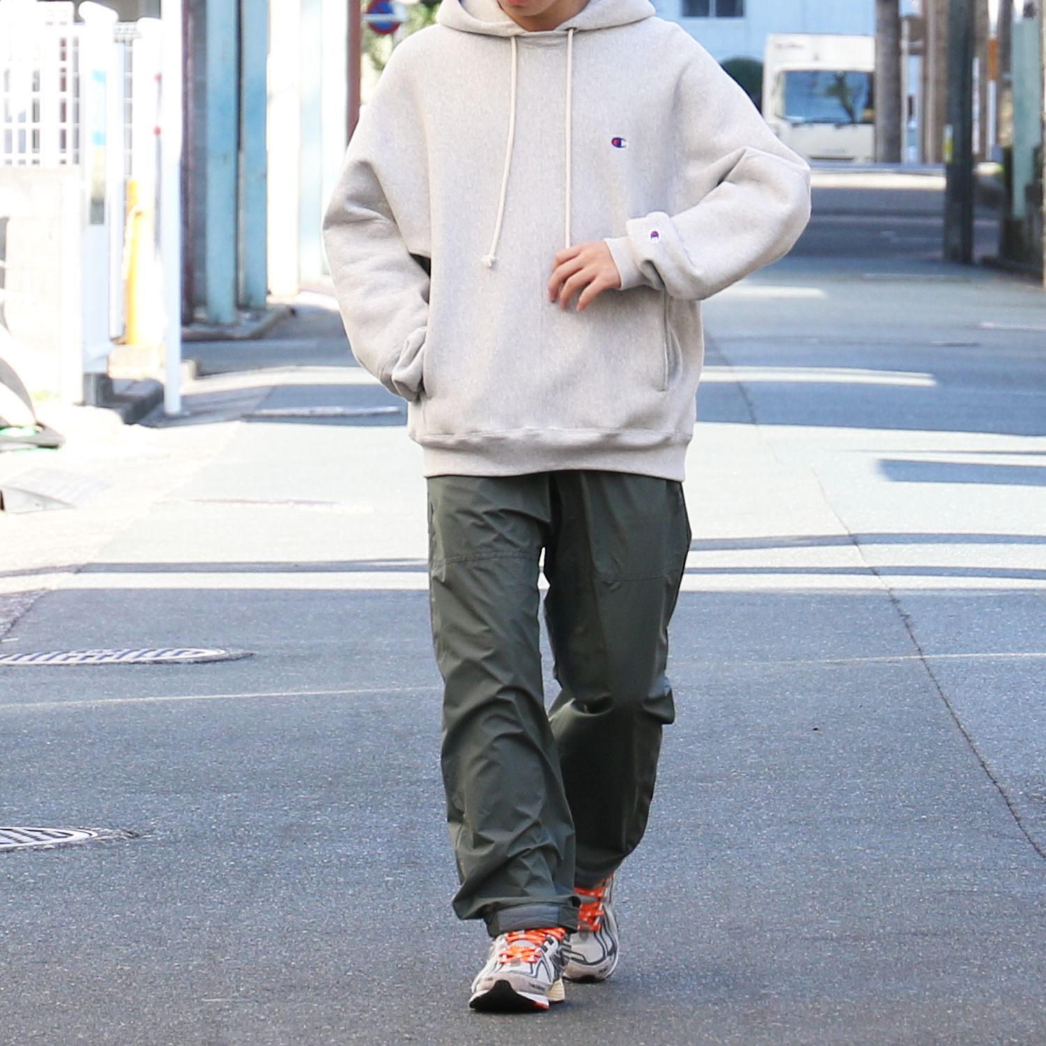 N.HOOLYWOOD×WILD THINGS TRAINING PANTS＋αを使用した冬から春に向け