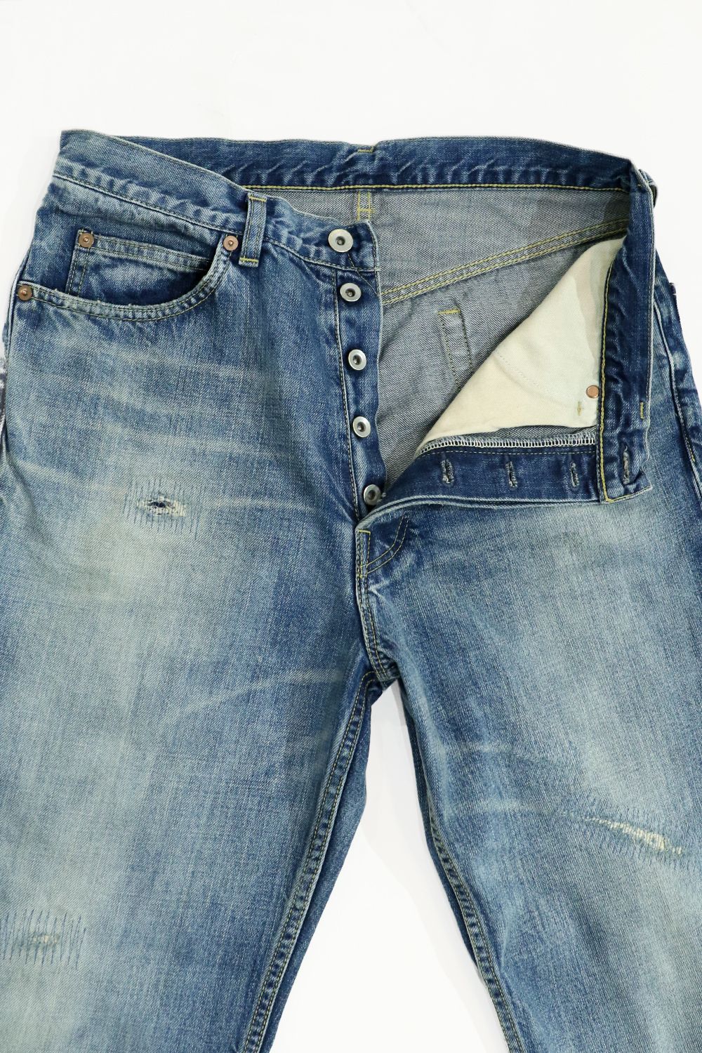 marka - ORGANIC COTTON 12oz DENIM SHOE CUT JEANS / オーガニック