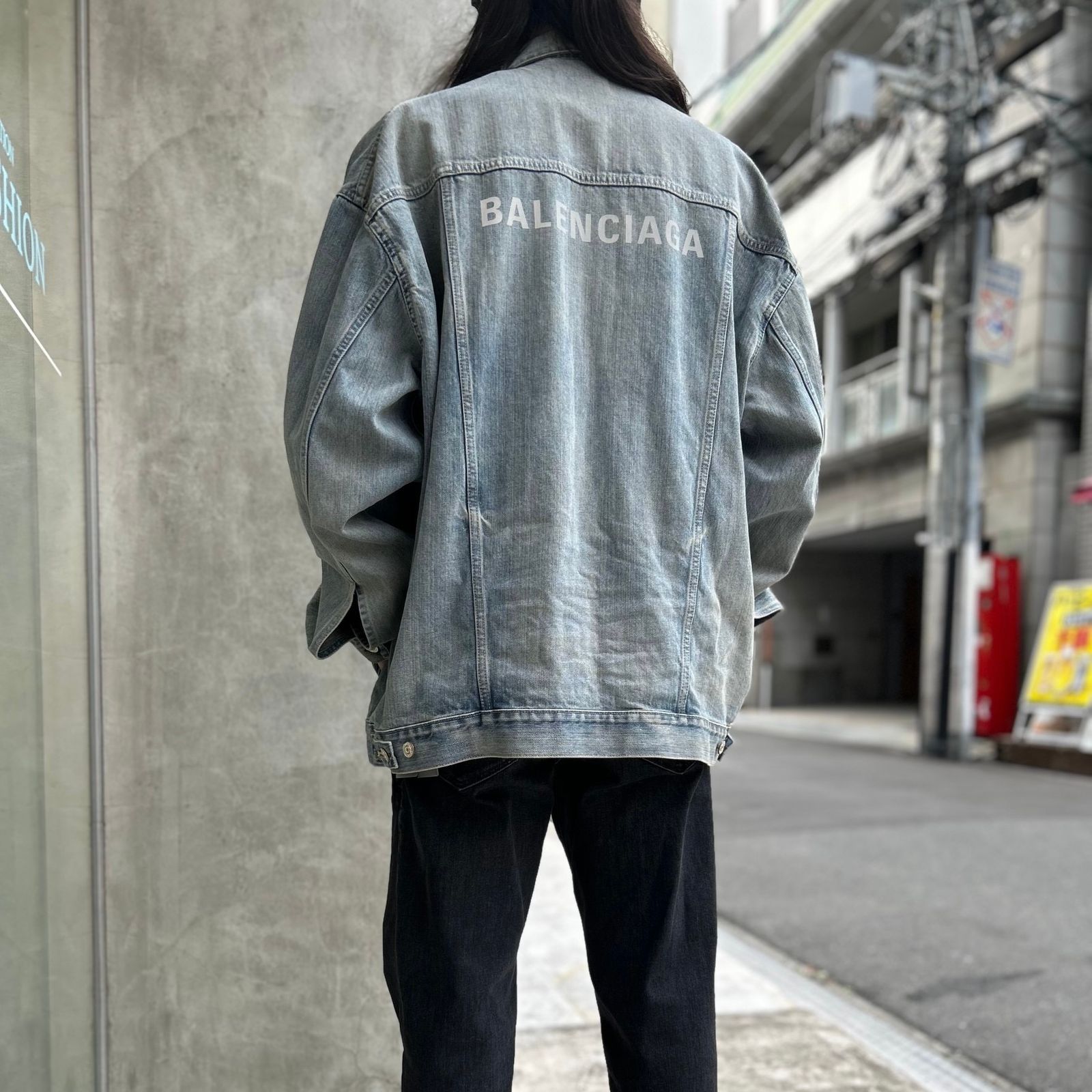 BALENCIAGA - オーバーサイズジャケット / デニムジャケット / ライト