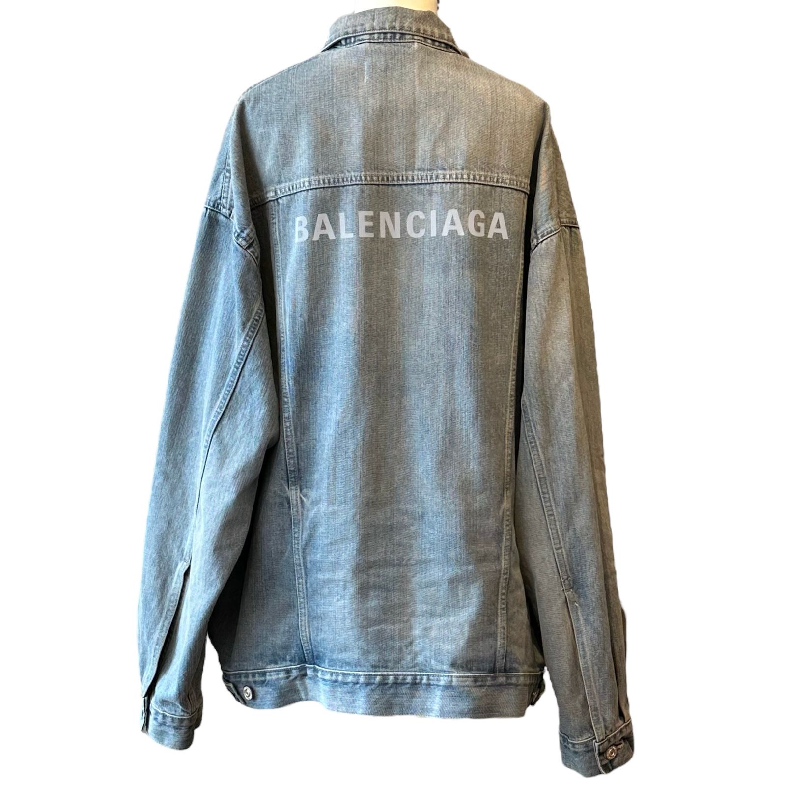 BALENCIAGA - オーバーサイズジャケット / デニムジャケット / ライト