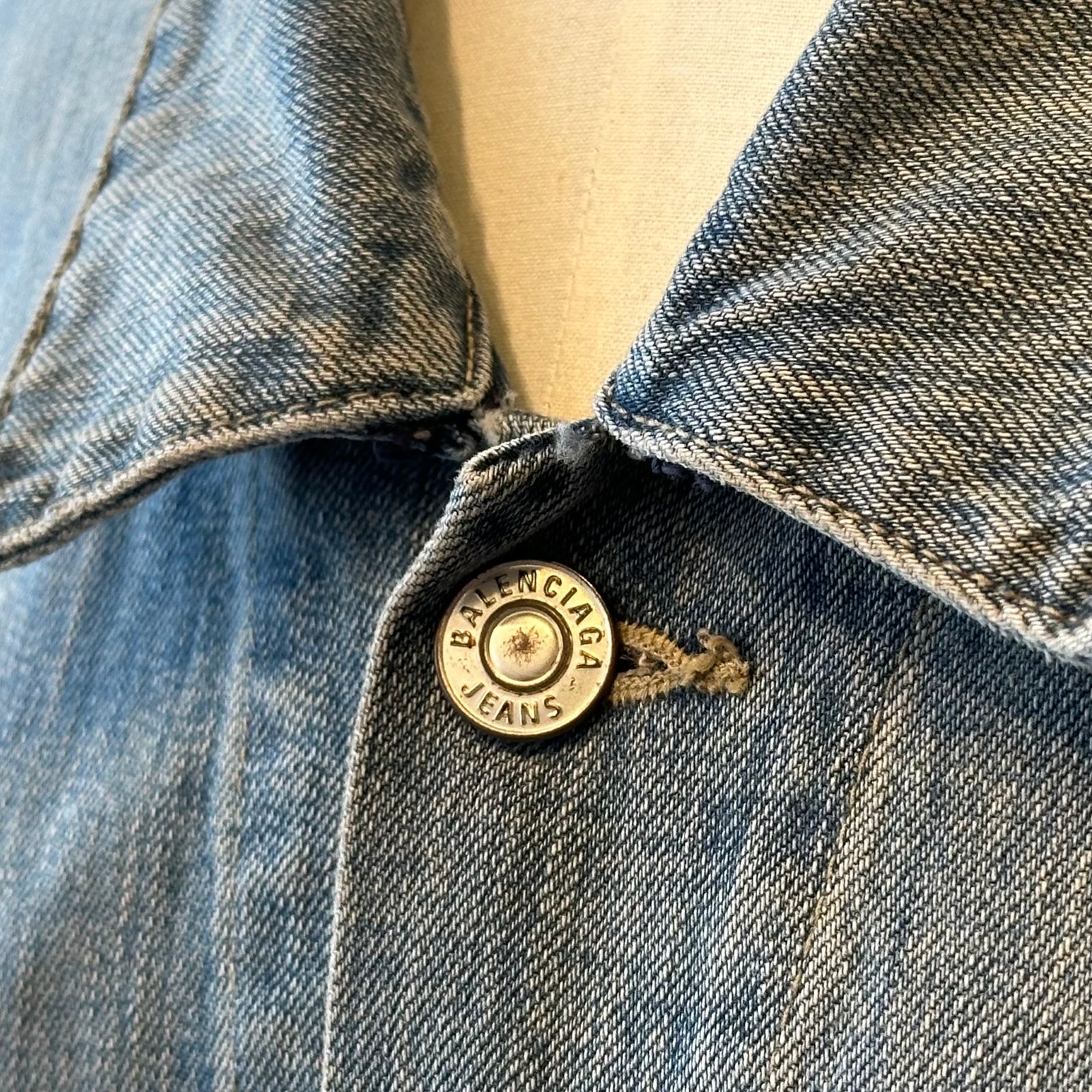 BALENCIAGA - オーバーサイズジャケット / デニムジャケット / ライト