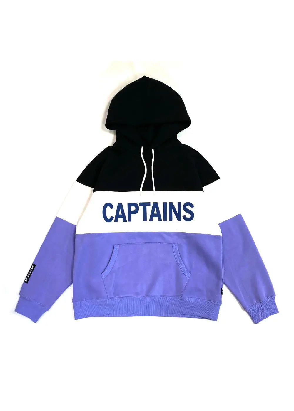 CAPTAINS HELM - 【ラスト1点】TM LOGO SWITCH HOODIE (BLACK×WHITE