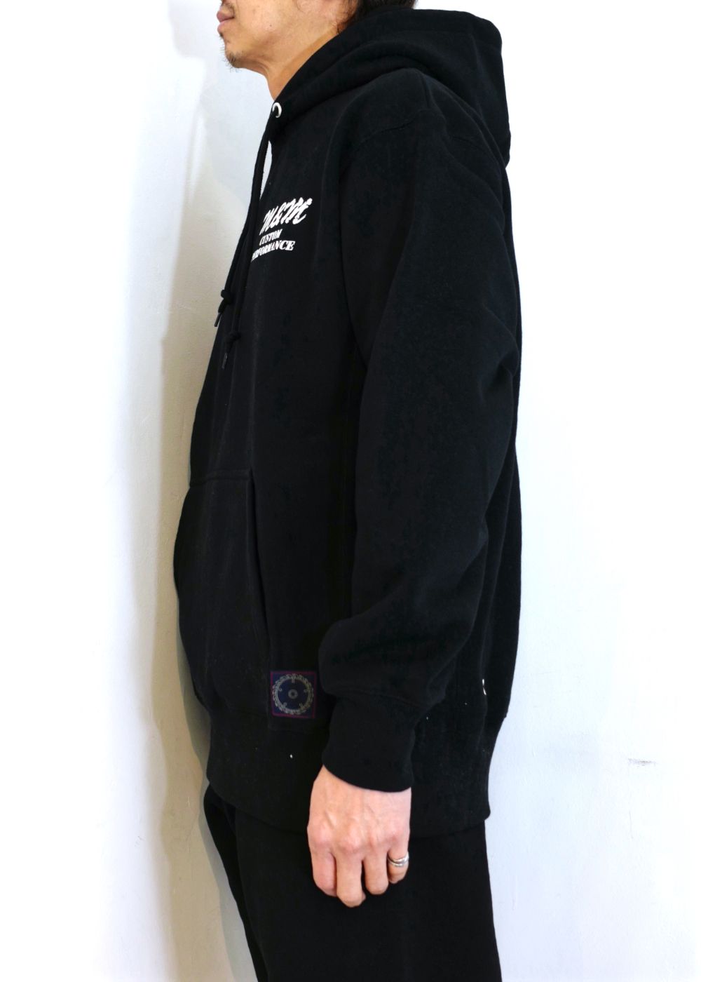 M&M CUSTOM PERFORMANCE - SWEAT HOODED (×MASSES) (BLACK) / マシス