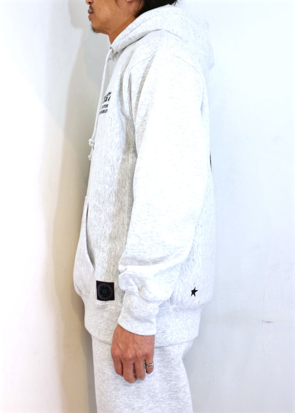 M&M CUSTOM PERFORMANCE - SWEAT HOODED (×MASSES) (GRAY) / マシス