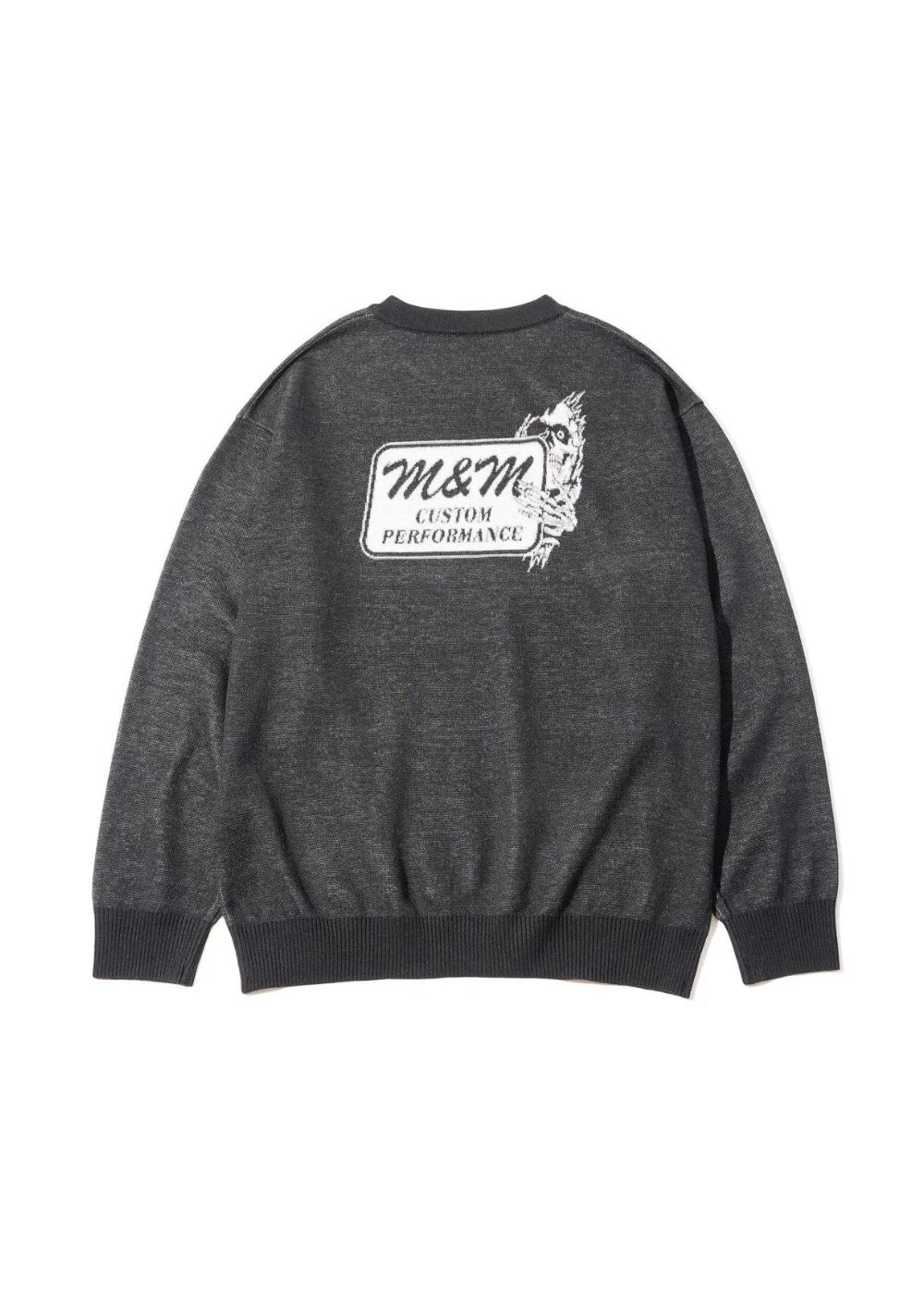 M&M CUSTOM PERFORMANCE - SWEATER M×M MASSES 01 (BLACK) / マシス