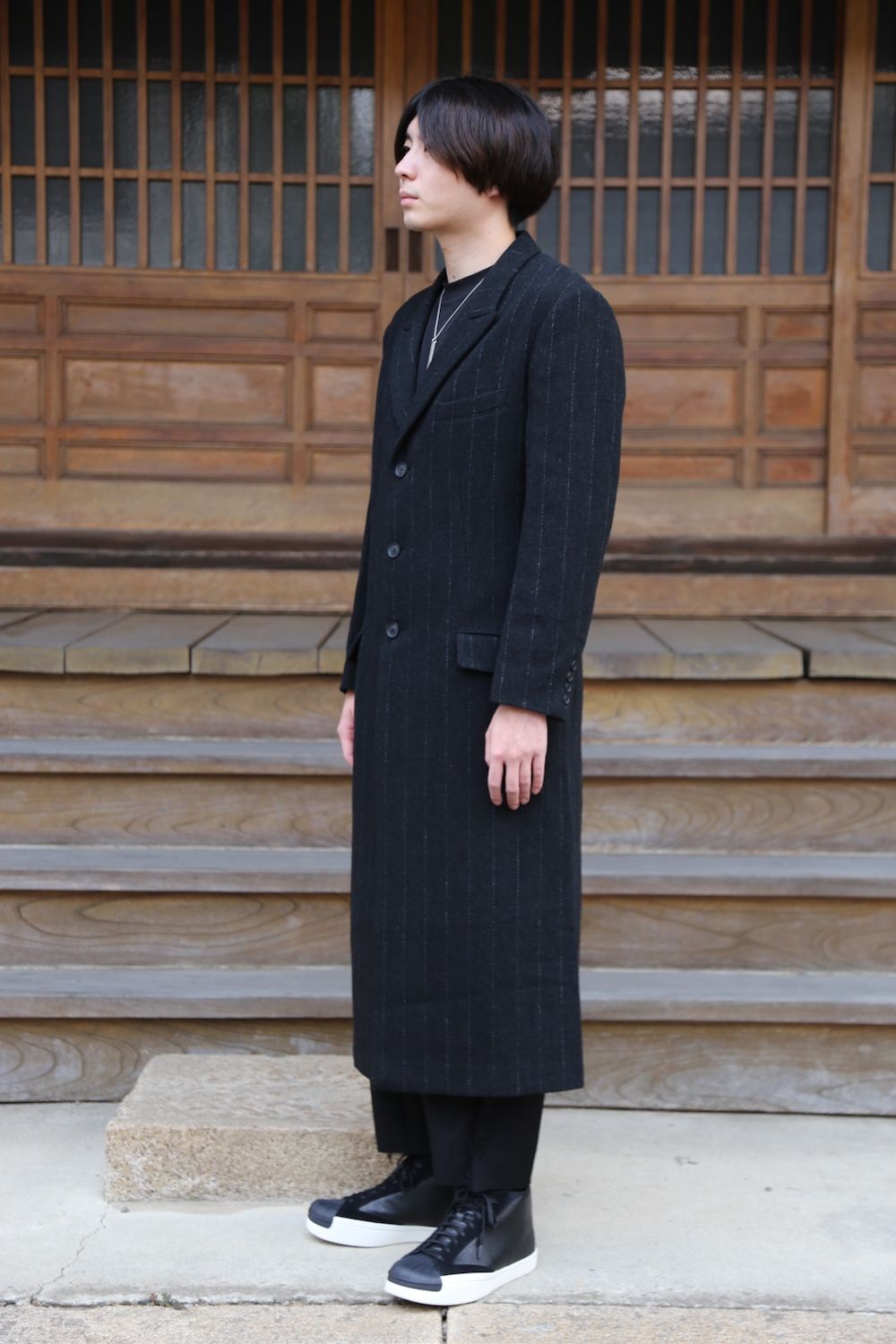 20aw Yohji Yamamoto POUR HOMME 内田すずめ コート ヨウジヤマモト