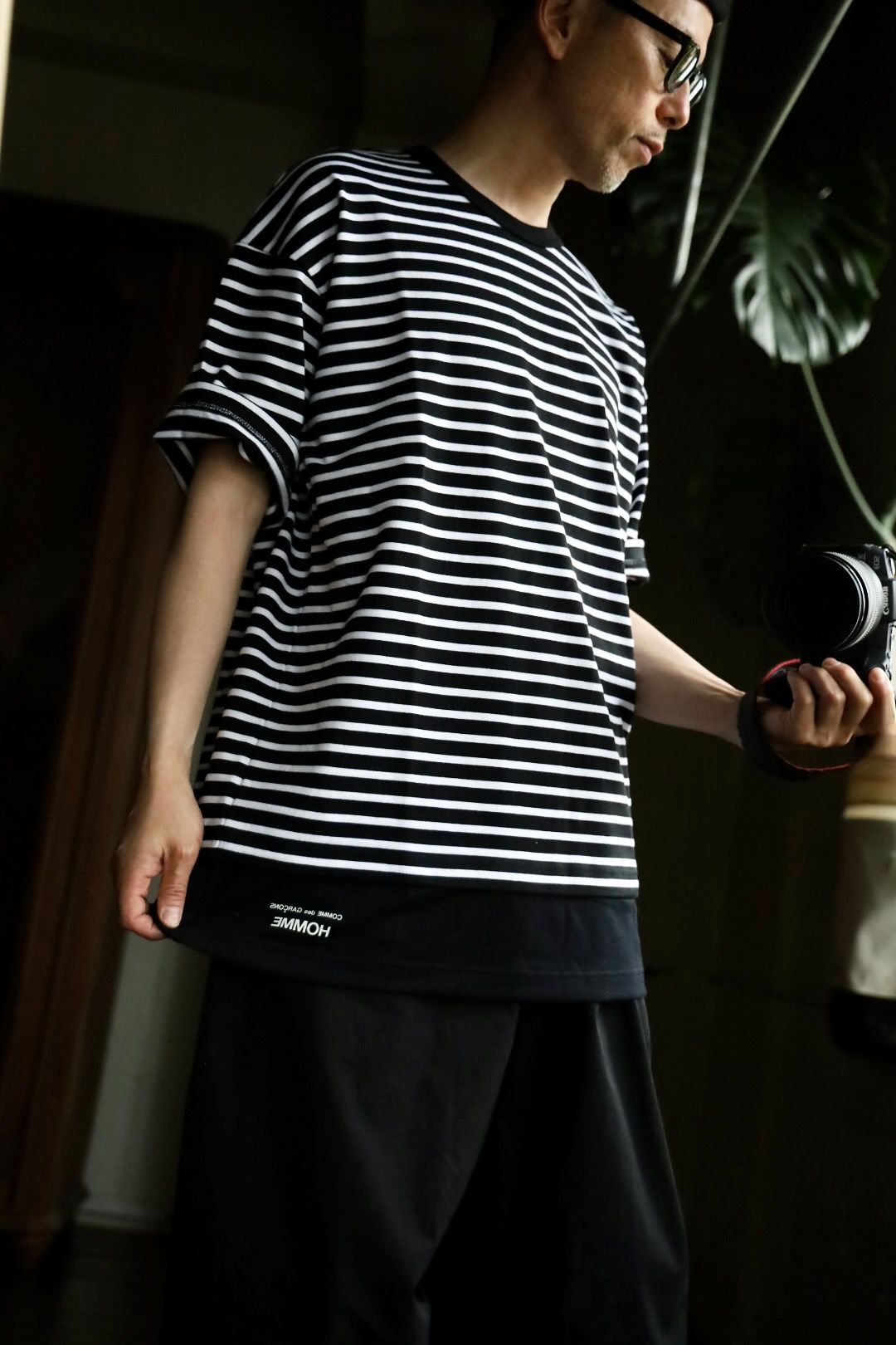 COMME des GARCONS HOMME - コムデギャルソンオム25SS 綿圧綿天竺
